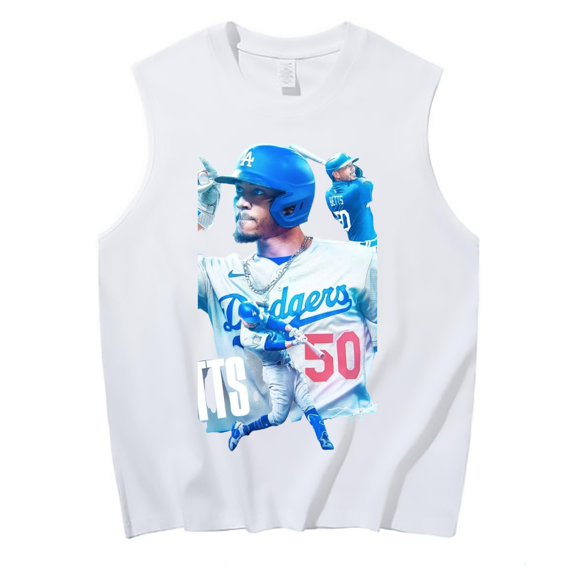  210g Combed Cotton Tank Top With Front Heat Transfer Print – Soft, Lightweight, Fitted Design – Stylish & Comfortable Casual Wear For Sports & Everyday Use