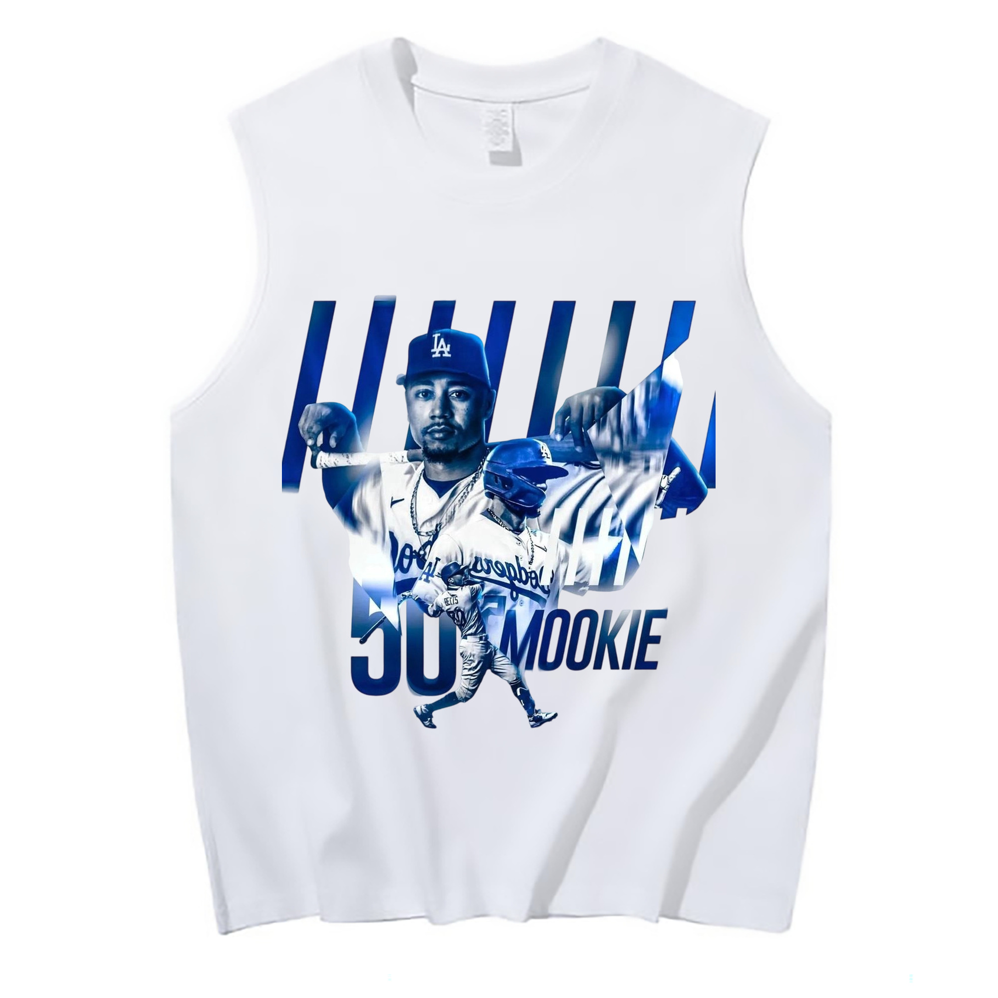  210g Combed Cotton Tank Top With Front Heat Transfer Print – Soft, Lightweight, Fitted Design – Stylish & Comfortable Casual Wear For Sports & Everyday Use