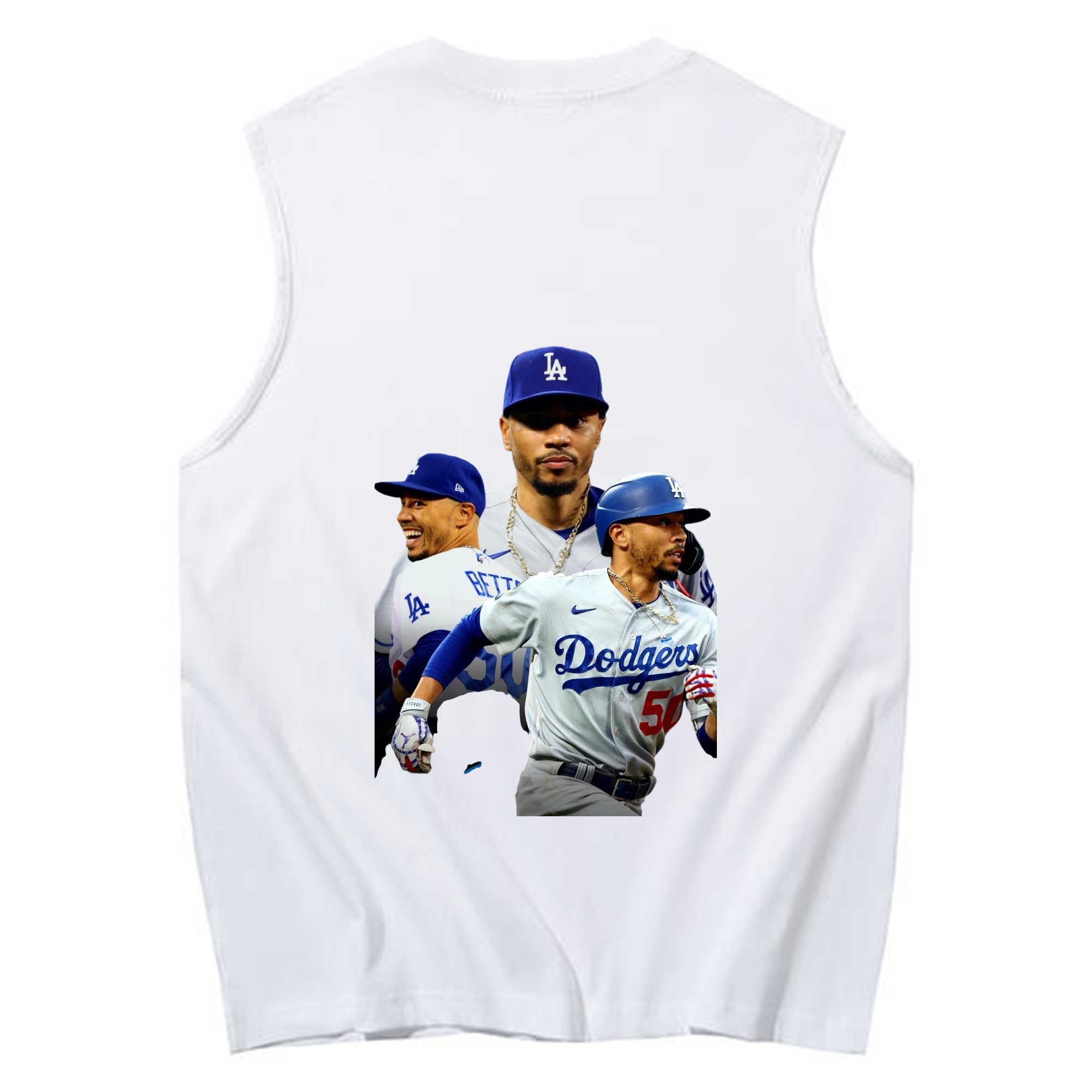  230g Pure Cotton Tank Top With Back Heat Transfer Print – Soft, Lightweight, Fitted Design – Stylish & Comfortable Casual Wear For Sports & Everyday Use