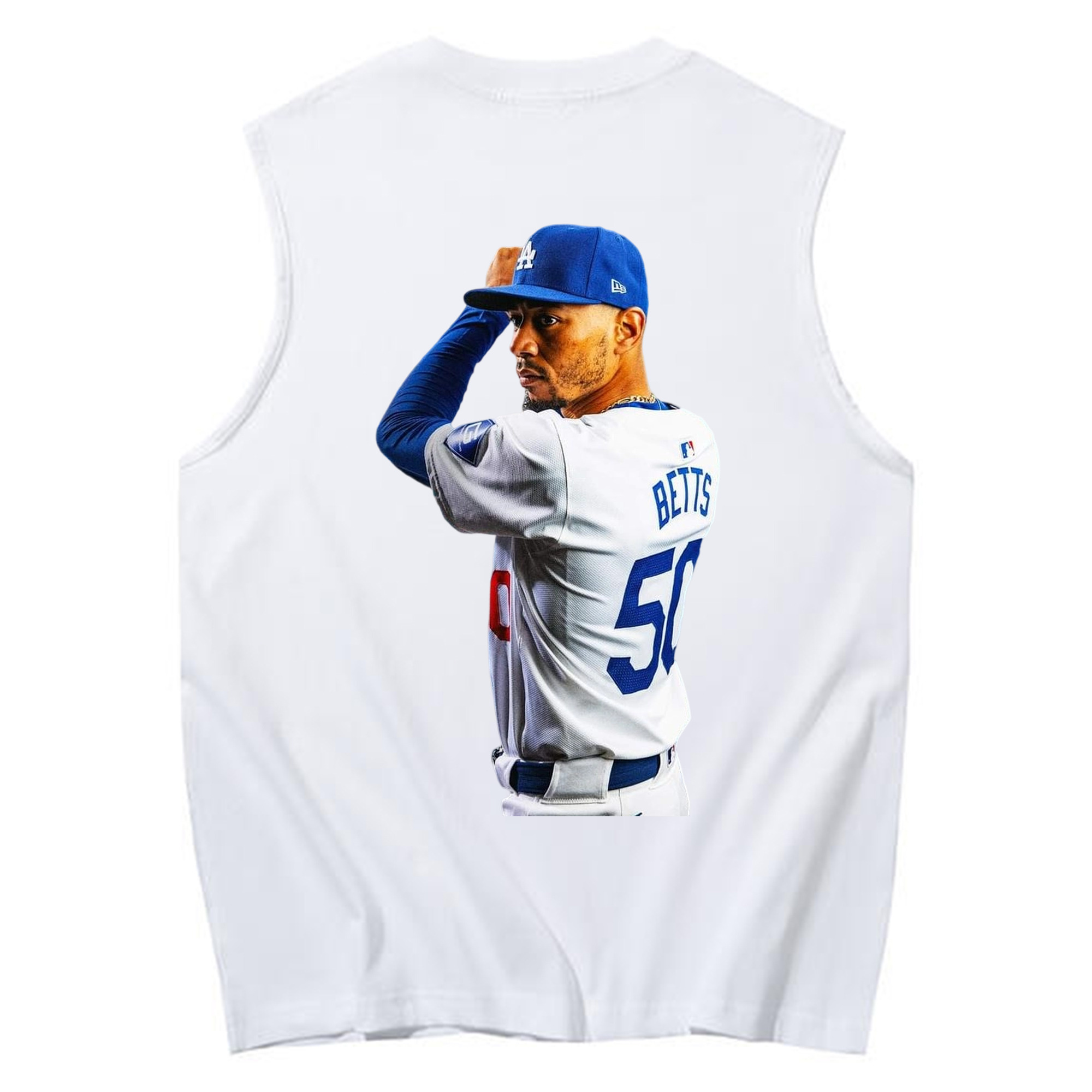  230g Pure Cotton Tank Top With Back Heat Transfer Print – Soft, Lightweight, Fitted Design – Stylish & Comfortable Casual Wear For Sports & Everyday Use