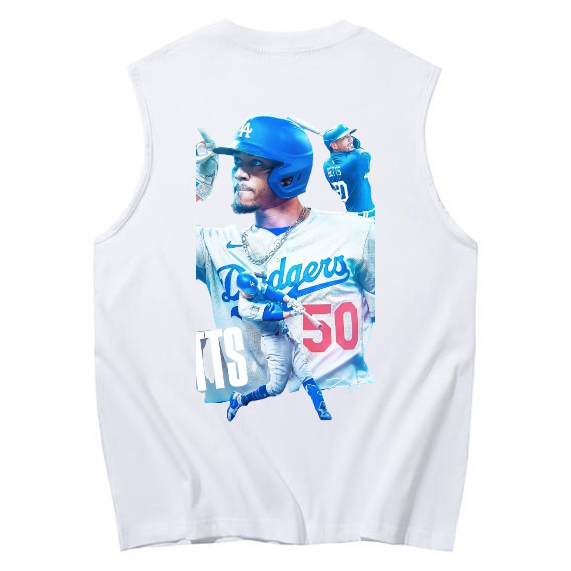  230g Pure Cotton Tank Top With Back Heat Transfer Print – Soft, Lightweight, Fitted Design – Stylish & Comfortable Casual Wear For Sports & Everyday Use