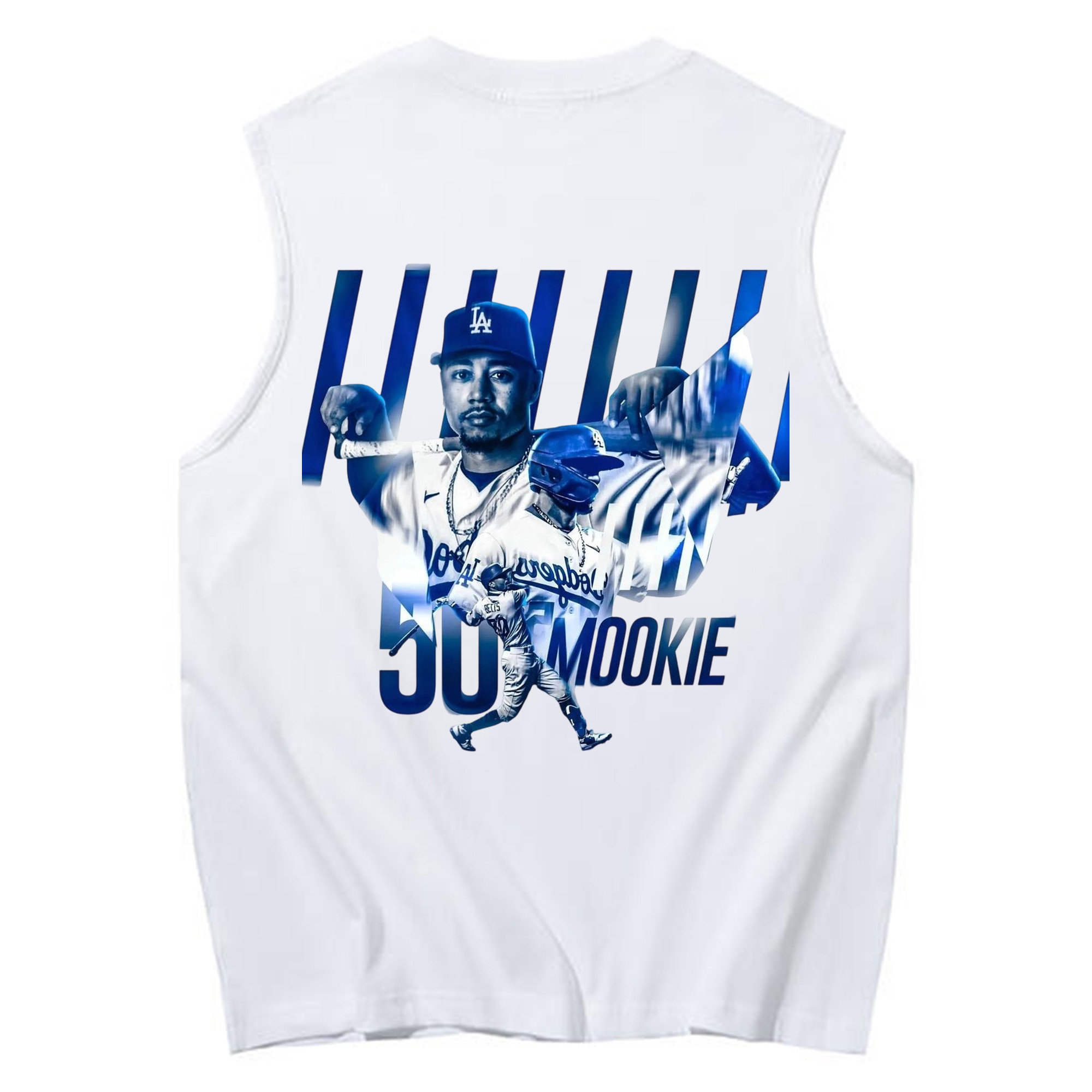  230g Pure Cotton Tank Top With Back Heat Transfer Print – Soft, Lightweight, Fitted Design – Stylish & Comfortable Casual Wear For Sports & Everyday Use