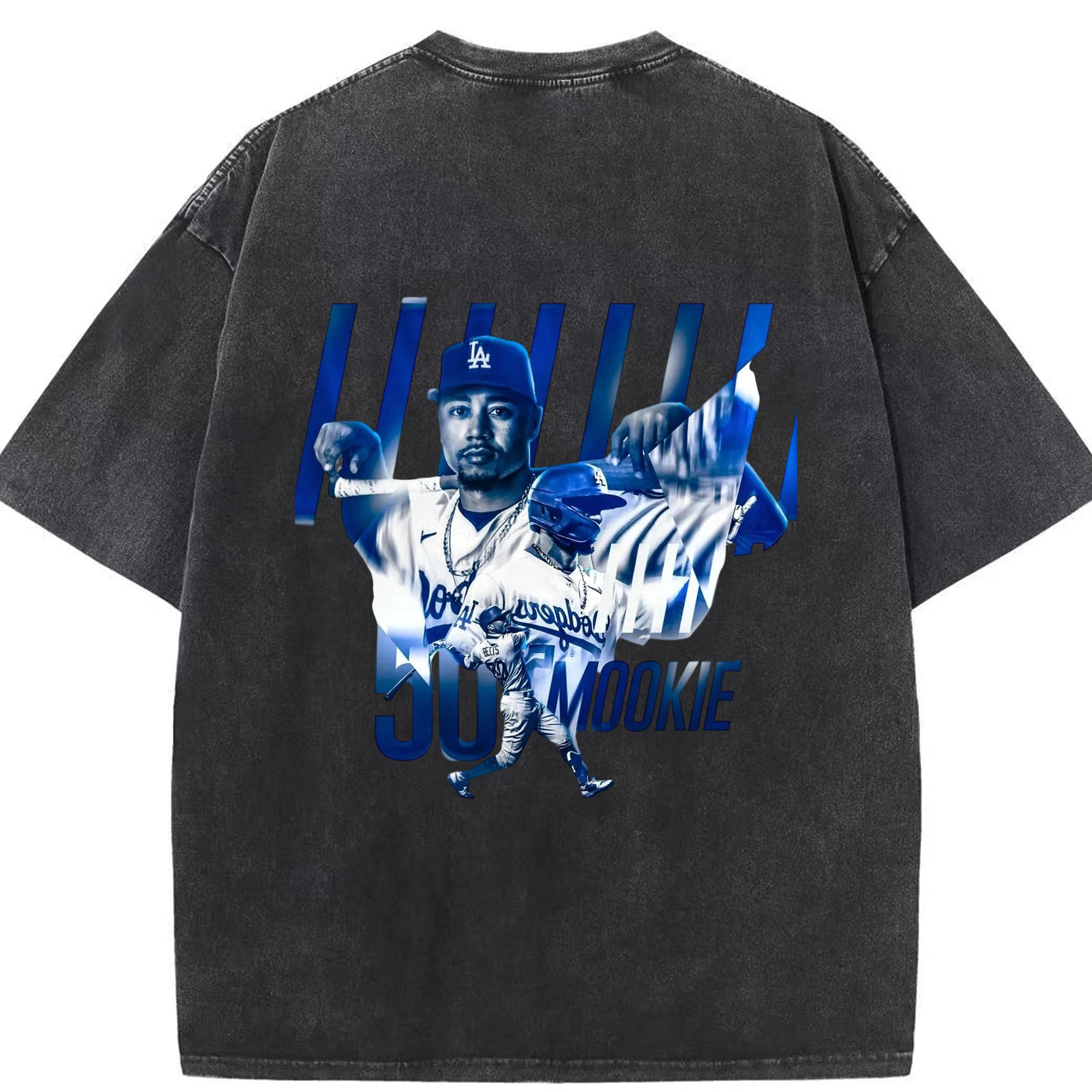  Washed Vintage 230g Cotton Oversized T-Shirt With Back Heat Transfer Print – Soft, Lightweight & Stylish – Comfortable Casual Wear For Sports & Everyday Use