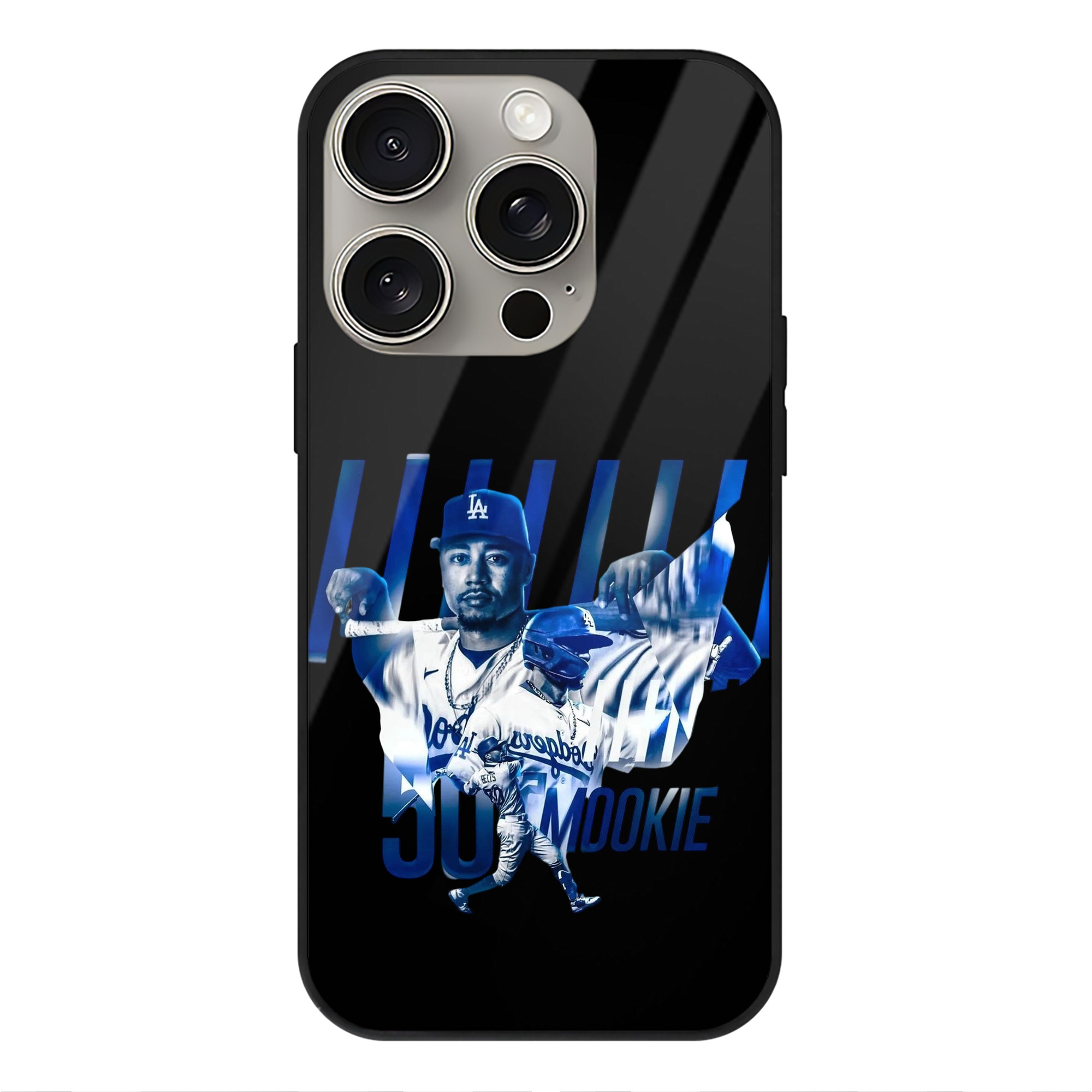  IPhone 15 Pro Mirror Phone Case – UV Printed Glass + TPU – Scratch-Resistant, Wireless Charging Compatible, Precise Fit & Stylish Design