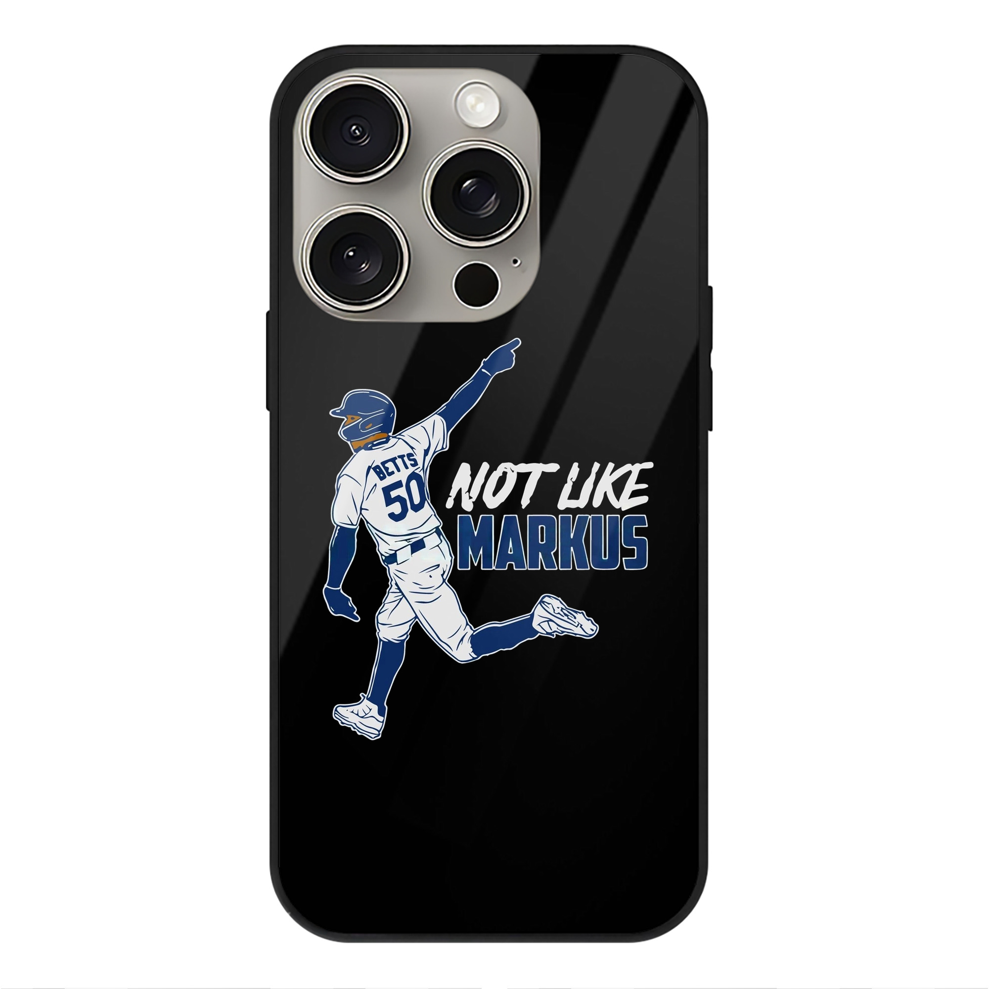  IPhone 15 Pro Mirror Phone Case – UV Printed Glass + TPU – Scratch-Resistant, Wireless Charging Compatible, Precise Fit & Stylish Design