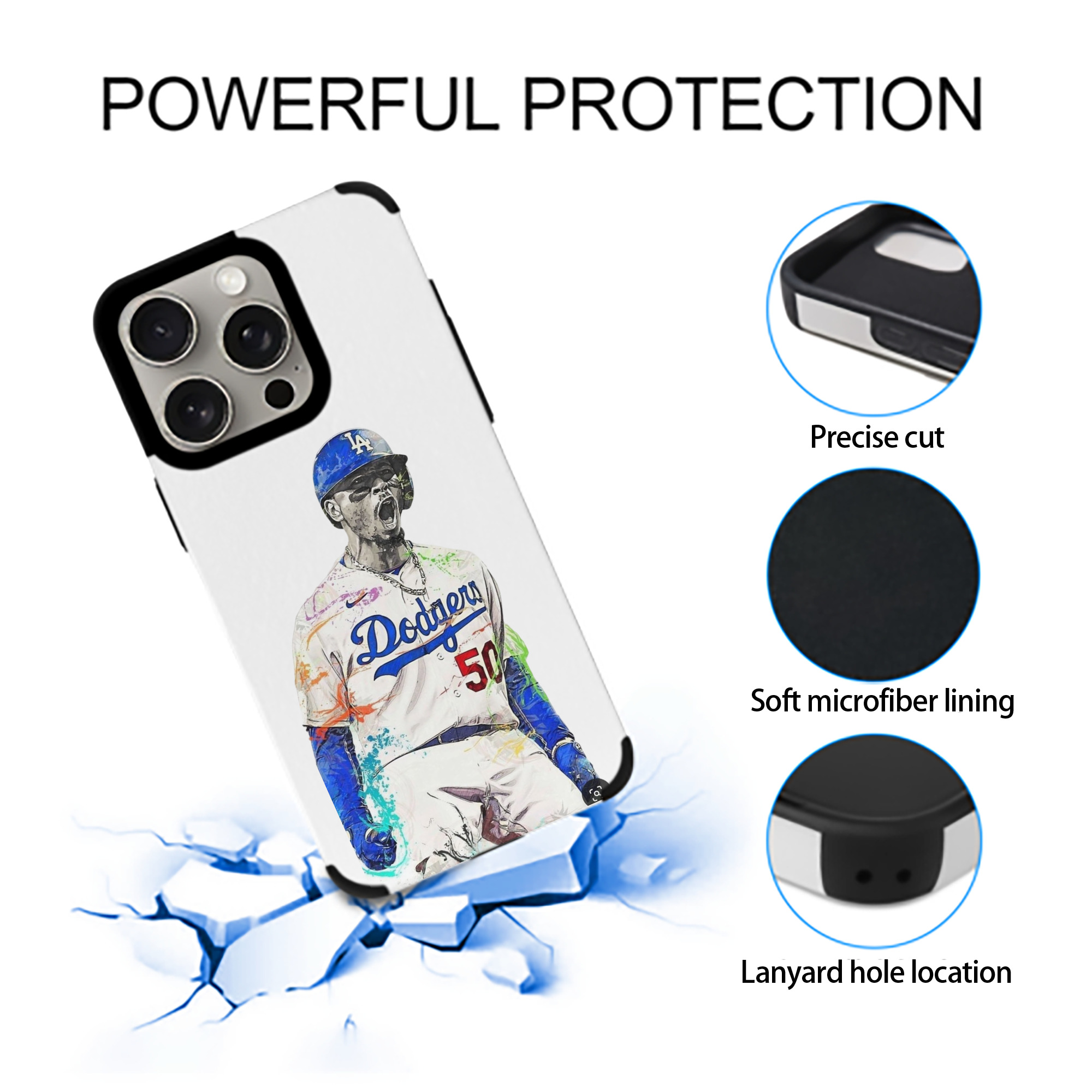  IPhone 15 Pro Max PU Leather Case – Soft Lining, 360° Protection – Precise Fit, 3D Buttons, Easy Charging – Anti-Yellowing, Easy To Clean