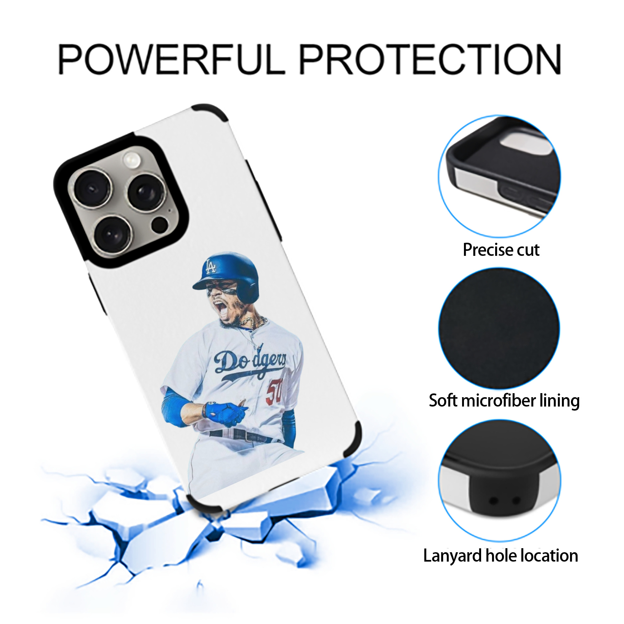  IPhone 15 Pro Max PU Leather Case – Soft Lining, 360° Protection – Precise Fit, 3D Buttons, Easy Charging – Anti-Yellowing, Easy To Clean