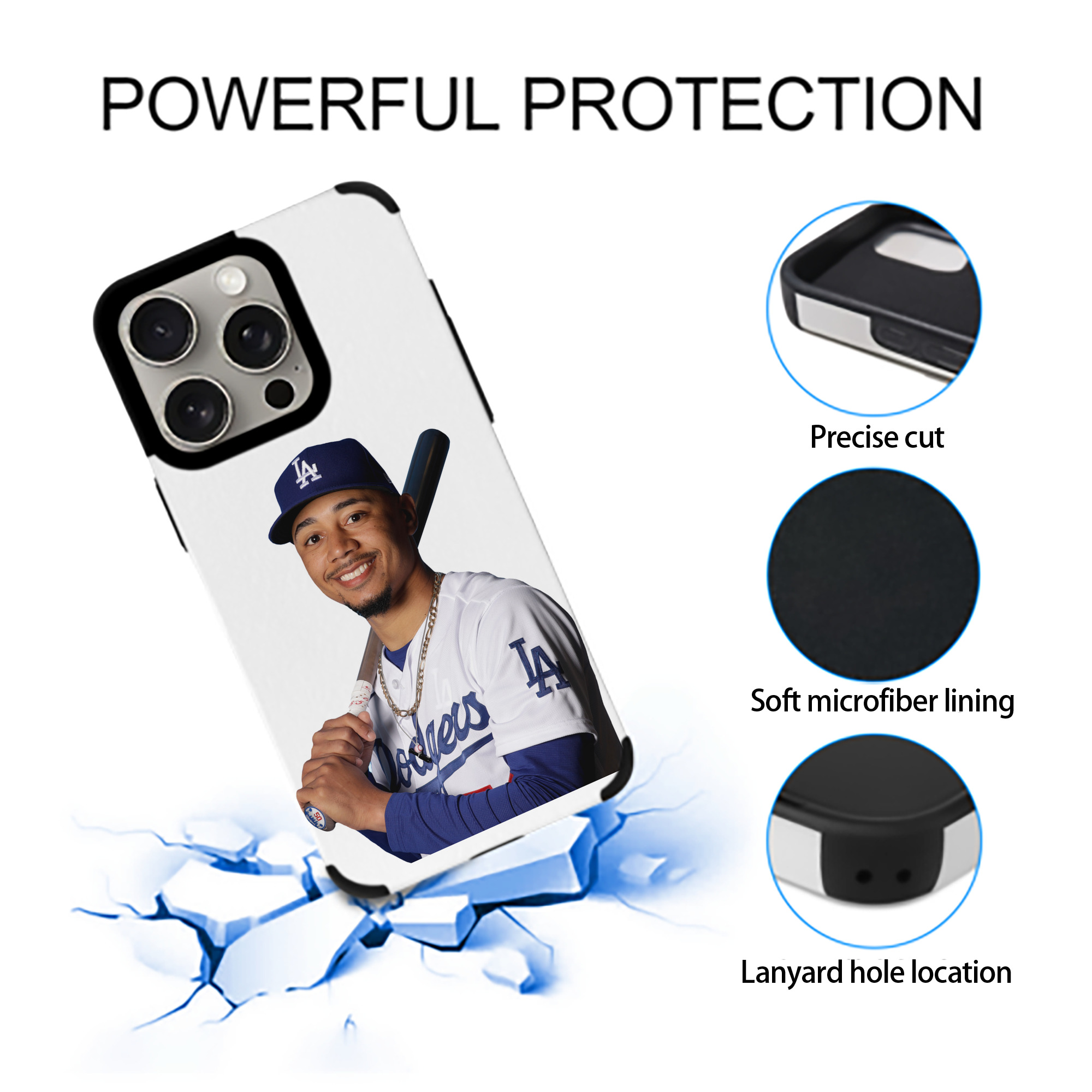  IPhone 15 Pro Max PU Leather Case – Soft Lining, 360° Protection – Precise Fit, 3D Buttons, Easy Charging – Anti-Yellowing, Easy To Clean