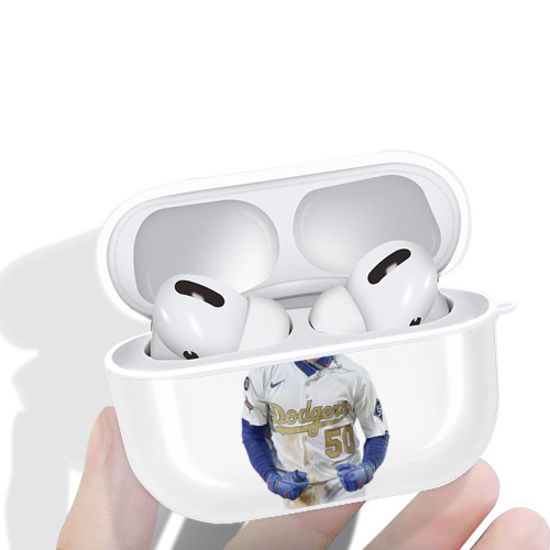  AirPods Pro Hard Case White With Keychain, Durable Flexible PC, Precise Cutouts, Anti-Fingerprint, Yellowing & Scratch Resistant, Full Protection, Washable