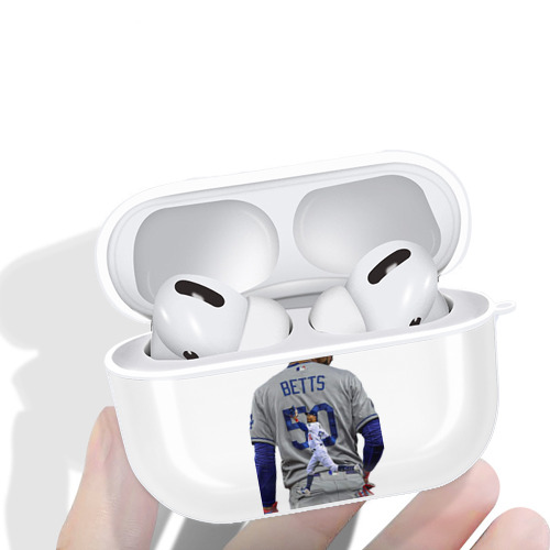  AirPods Pro Hard Case White With Keychain, Durable Flexible PC, Precise Cutouts, Anti-Fingerprint, Yellowing & Scratch Resistant, Full Protection, Washable