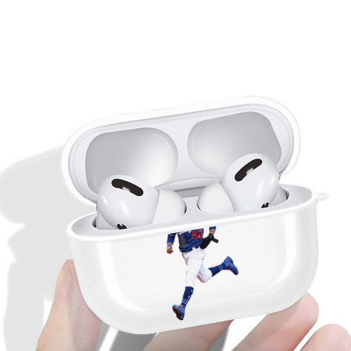  AirPods Pro Hard Case White With Keychain, Durable Flexible PC, Precise Cutouts, Anti-Fingerprint, Yellowing & Scratch Resistant, Full Protection, Washable