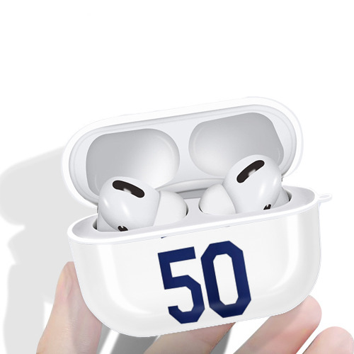  AirPods Pro Hard Case White With Keychain, Durable Flexible PC, Precise Cutouts, Anti-Fingerprint, Yellowing & Scratch Resistant, Full Protection, Washable