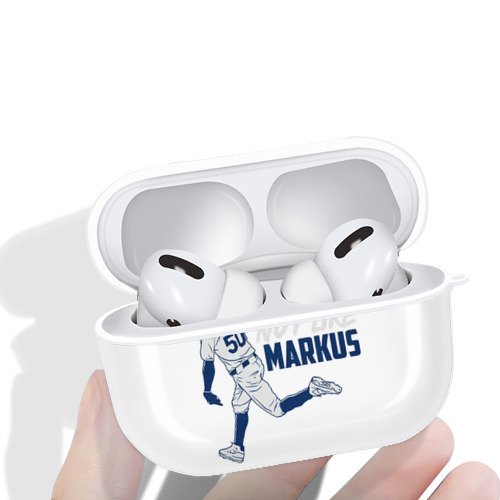  AirPods Pro Hard Case White With Keychain, Durable Flexible PC, Precise Cutouts, Anti-Fingerprint, Yellowing & Scratch Resistant, Full Protection, Washable