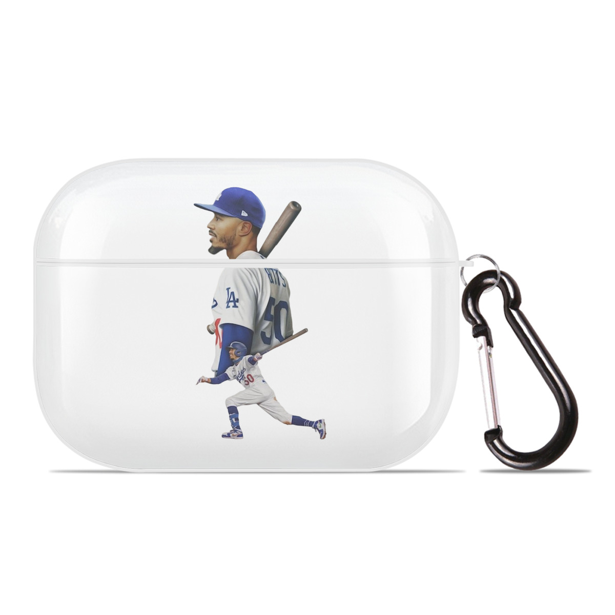  AirPods Pro Hard Case White With Keychain, Durable Flexible PC, Precise Cutouts, Anti-Fingerprint, Yellowing & Scratch Resistant, Full Protection, Washable