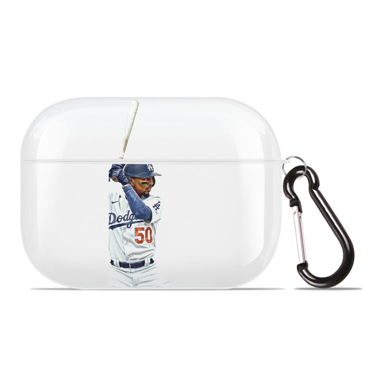  AirPods Pro Hard Case White With Keychain, Durable Flexible PC, Precise Cutouts, Anti-Fingerprint, Yellowing & Scratch Resistant, Full Protection, Washable