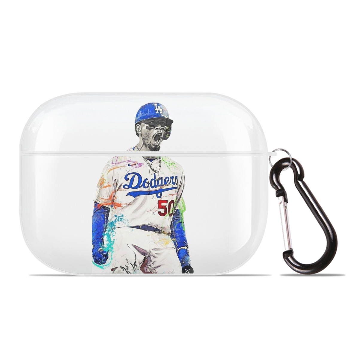  AirPods Pro Hard Case White With Keychain, Durable Flexible PC, Precise Cutouts, Anti-Fingerprint, Yellowing & Scratch Resistant, Full Protection, Washable