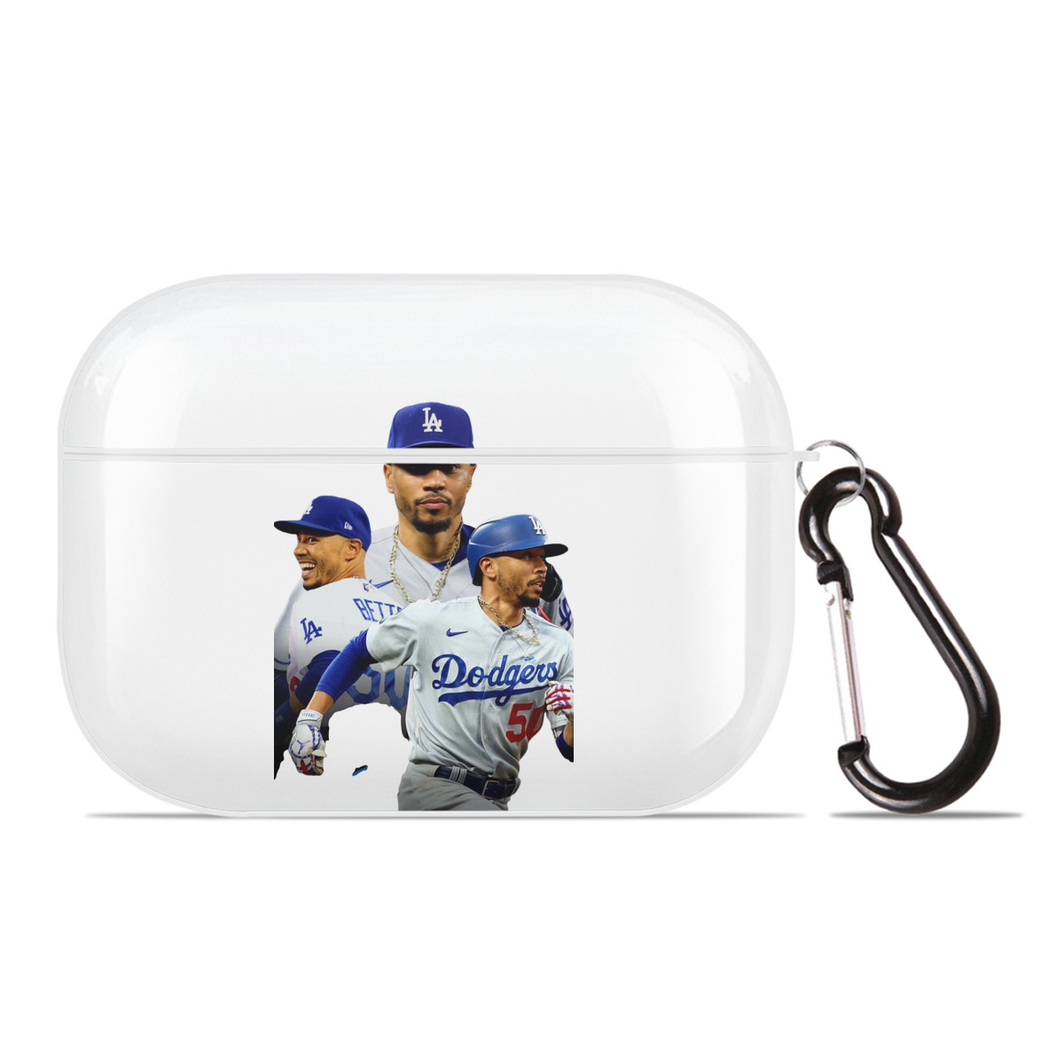  AirPods Pro Hard Case White With Keychain, Durable Flexible PC, Precise Cutouts, Anti-Fingerprint, Yellowing & Scratch Resistant, Full Protection, Washable