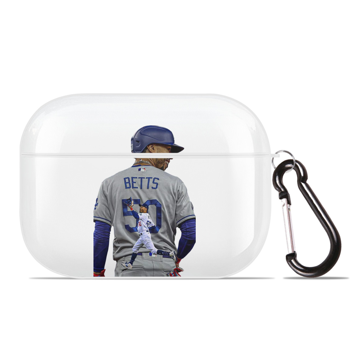  AirPods Pro Hard Case White With Keychain, Durable Flexible PC, Precise Cutouts, Anti-Fingerprint, Yellowing & Scratch Resistant, Full Protection, Washable