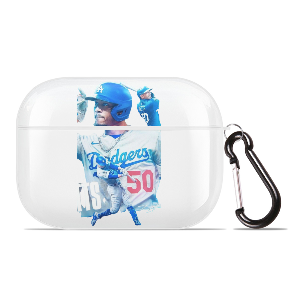  AirPods Pro Hard Case White With Keychain, Durable Flexible PC, Precise Cutouts, Anti-Fingerprint, Yellowing & Scratch Resistant, Full Protection, Washable