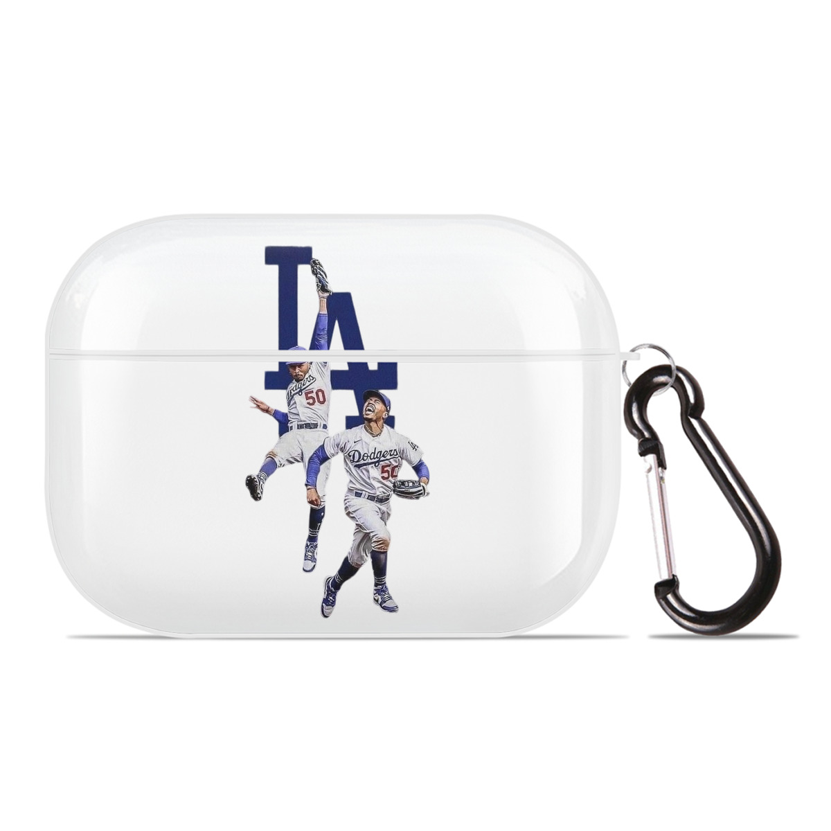  AirPods Pro Hard Case White With Keychain, Durable Flexible PC, Precise Cutouts, Anti-Fingerprint, Yellowing & Scratch Resistant, Full Protection, Washable