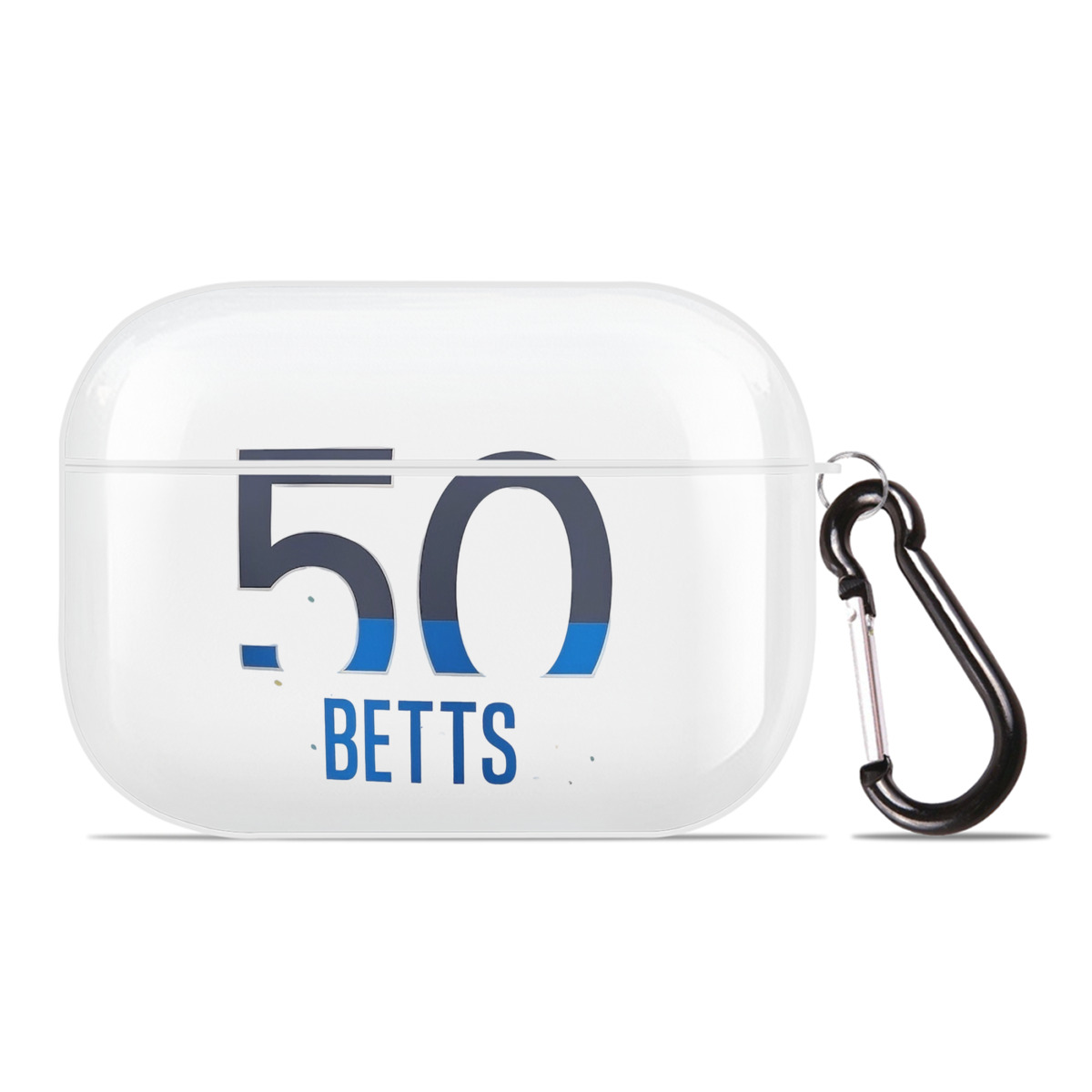  AirPods Pro Hard Case White With Keychain, Durable Flexible PC, Precise Cutouts, Anti-Fingerprint, Yellowing & Scratch Resistant, Full Protection, Washable