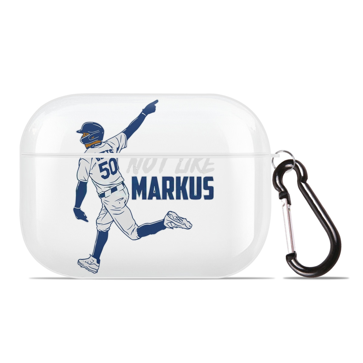  AirPods Pro Hard Case White With Keychain, Durable Flexible PC, Precise Cutouts, Anti-Fingerprint, Yellowing & Scratch Resistant, Full Protection, Washable