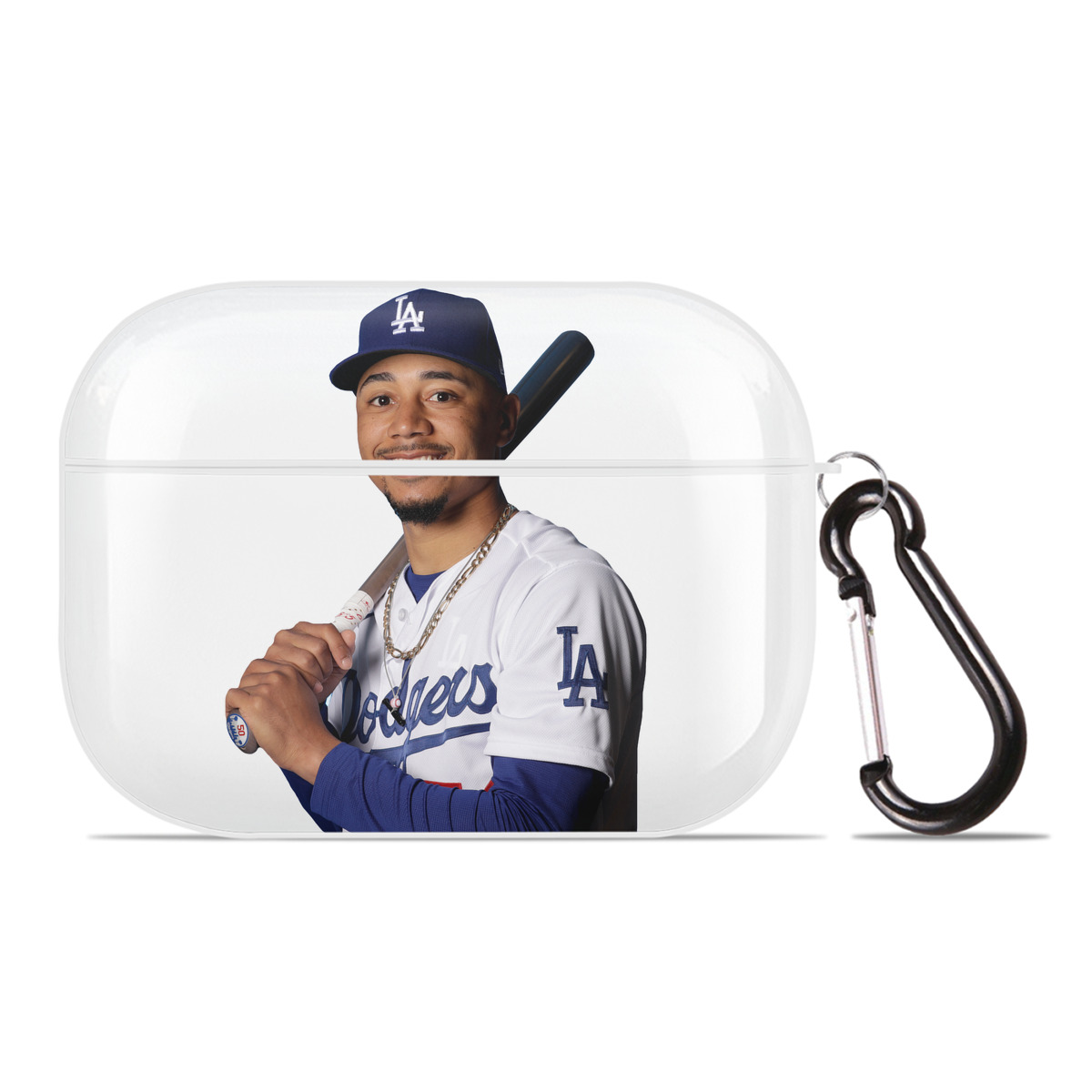  AirPods Pro Hard Case White With Keychain, Durable Flexible PC, Precise Cutouts, Anti-Fingerprint, Yellowing & Scratch Resistant, Full Protection, Washable