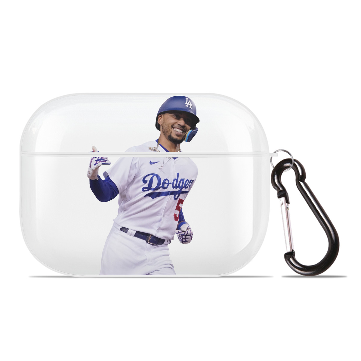  AirPods Pro Hard Case White With Keychain, Durable Flexible PC, Precise Cutouts, Anti-Fingerprint, Yellowing & Scratch Resistant, Full Protection, Washable