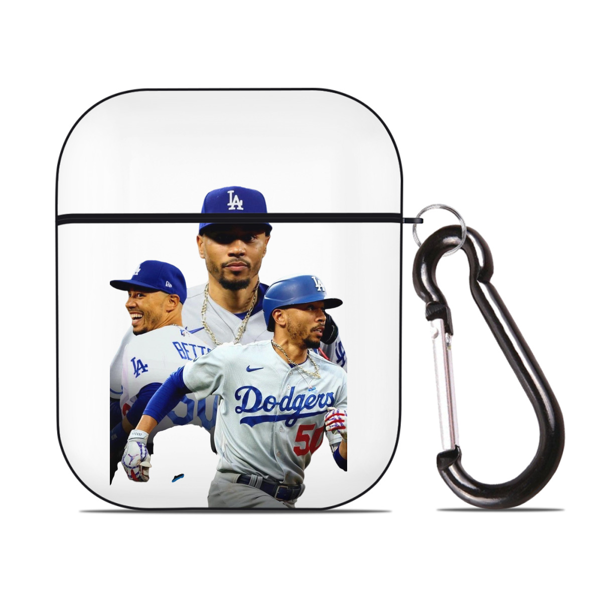  AirPods 2 Case Hard Shell Black, Flexible PC Material, Precise Cutouts, Full Protection, Anti-Fingerprint, Washable, Includes Keychain – Durable & Slim Design