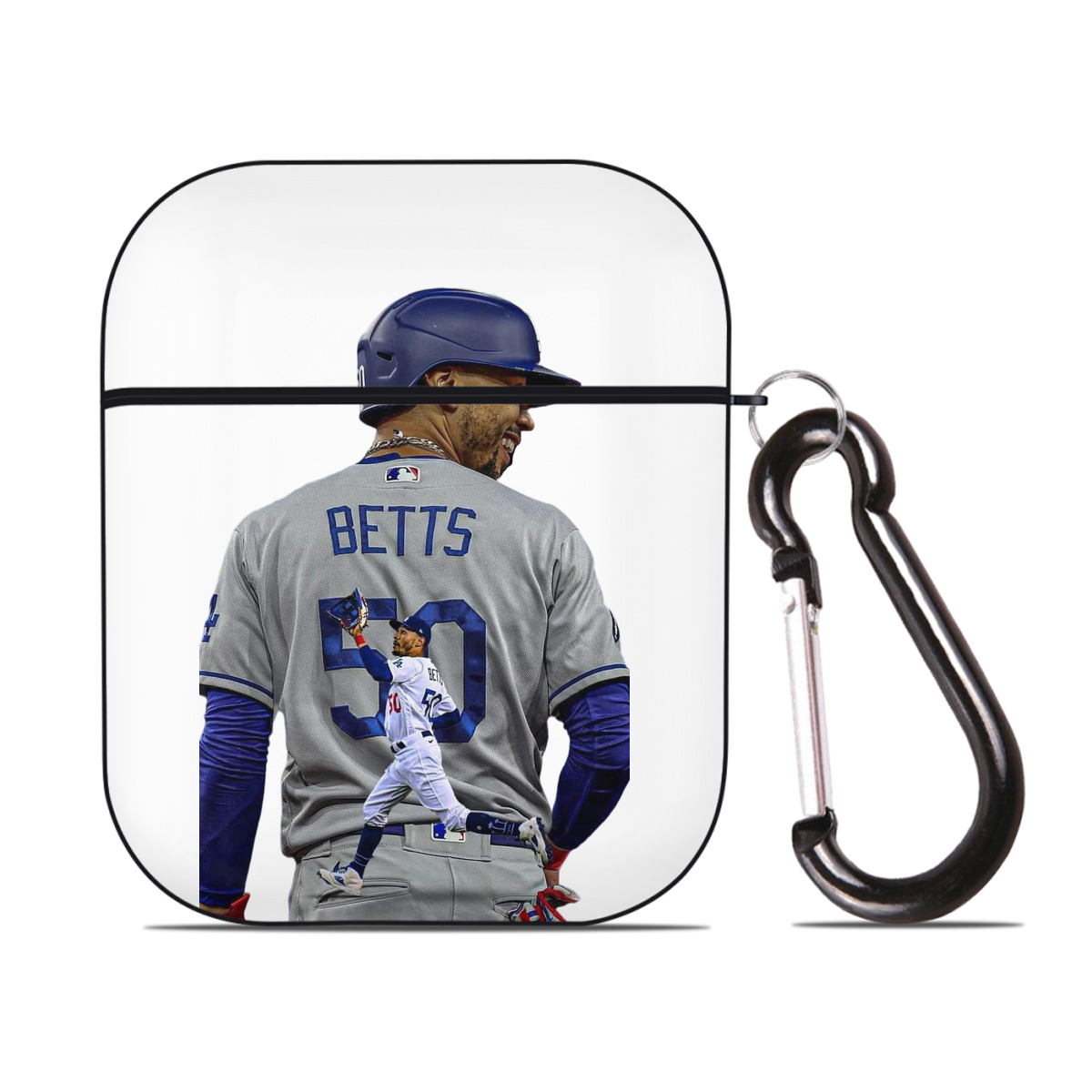  AirPods 2 Case Hard Shell Black, Flexible PC Material, Precise Cutouts, Full Protection, Anti-Fingerprint, Washable, Includes Keychain – Durable & Slim Design