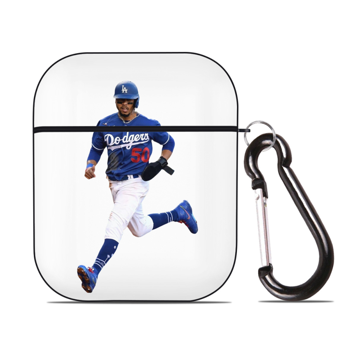  AirPods 2 Case Hard Shell Black, Flexible PC Material, Precise Cutouts, Full Protection, Anti-Fingerprint, Washable, Includes Keychain – Durable & Slim Design