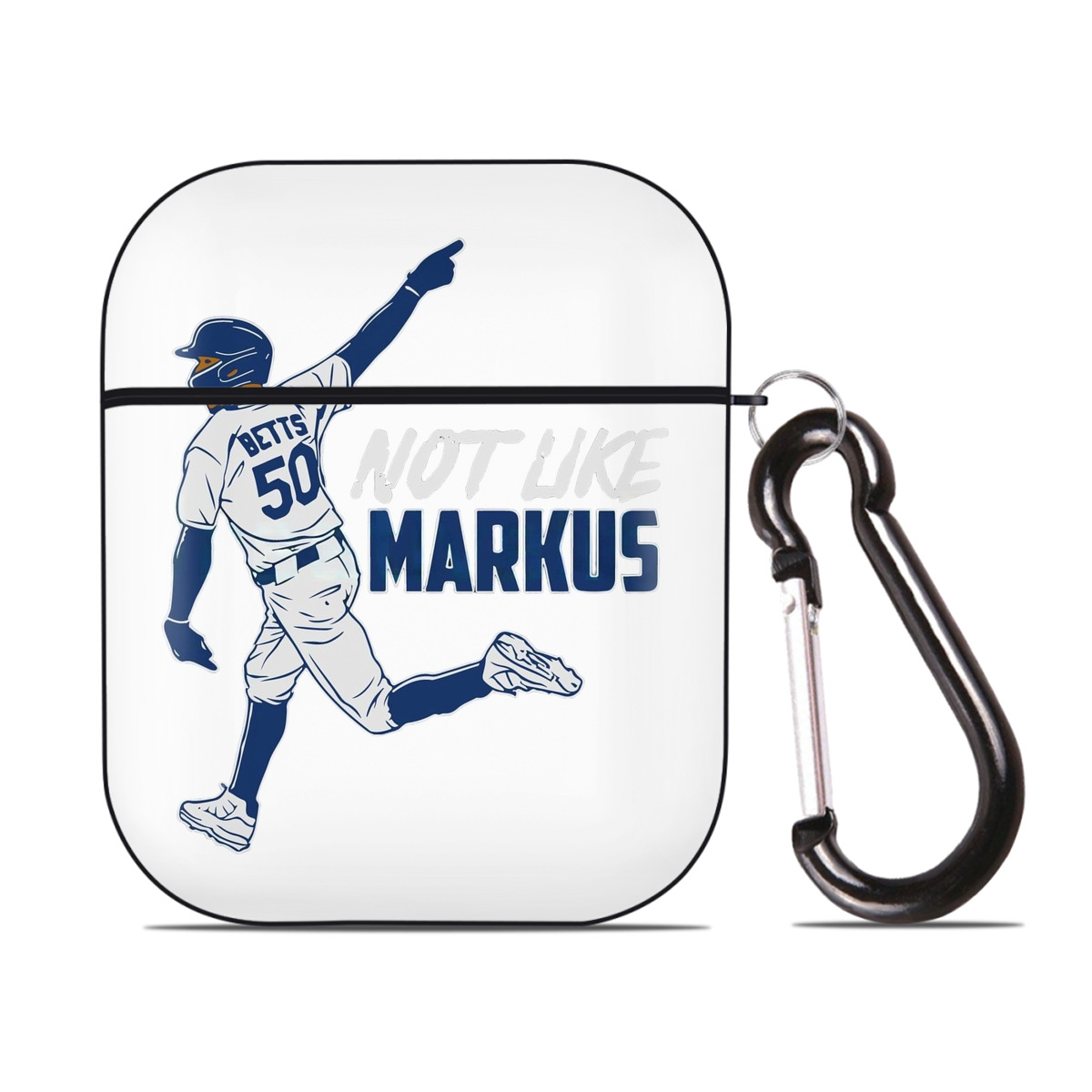  AirPods 2 Case Hard Shell Black, Flexible PC Material, Precise Cutouts, Full Protection, Anti-Fingerprint, Washable, Includes Keychain – Durable & Slim Design