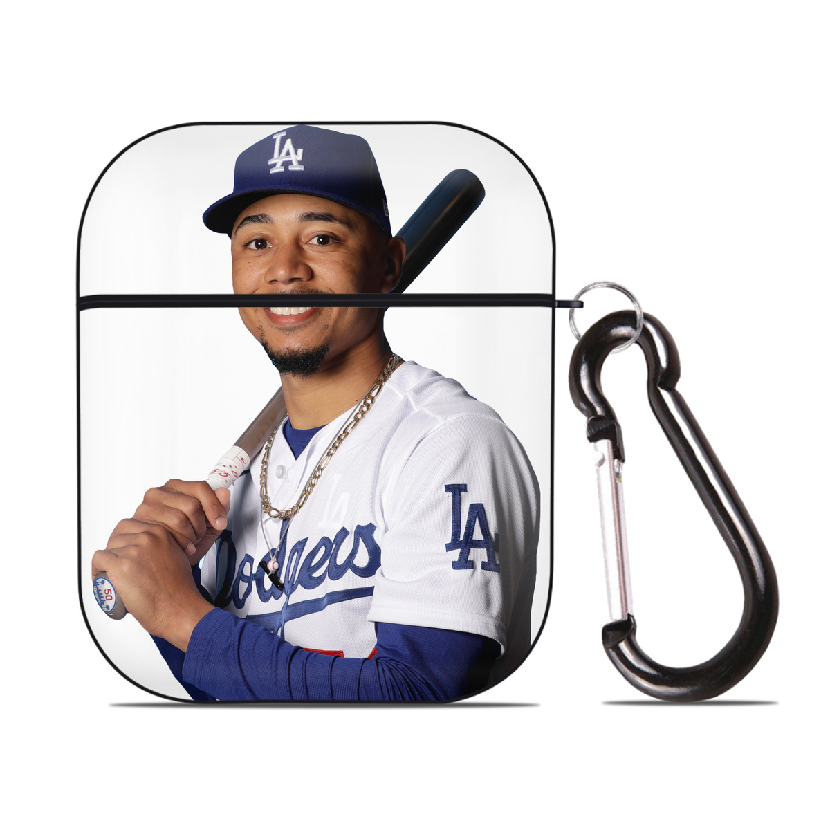  AirPods 2 Case Hard Shell Black, Flexible PC Material, Precise Cutouts, Full Protection, Anti-Fingerprint, Washable, Includes Keychain – Durable & Slim Design