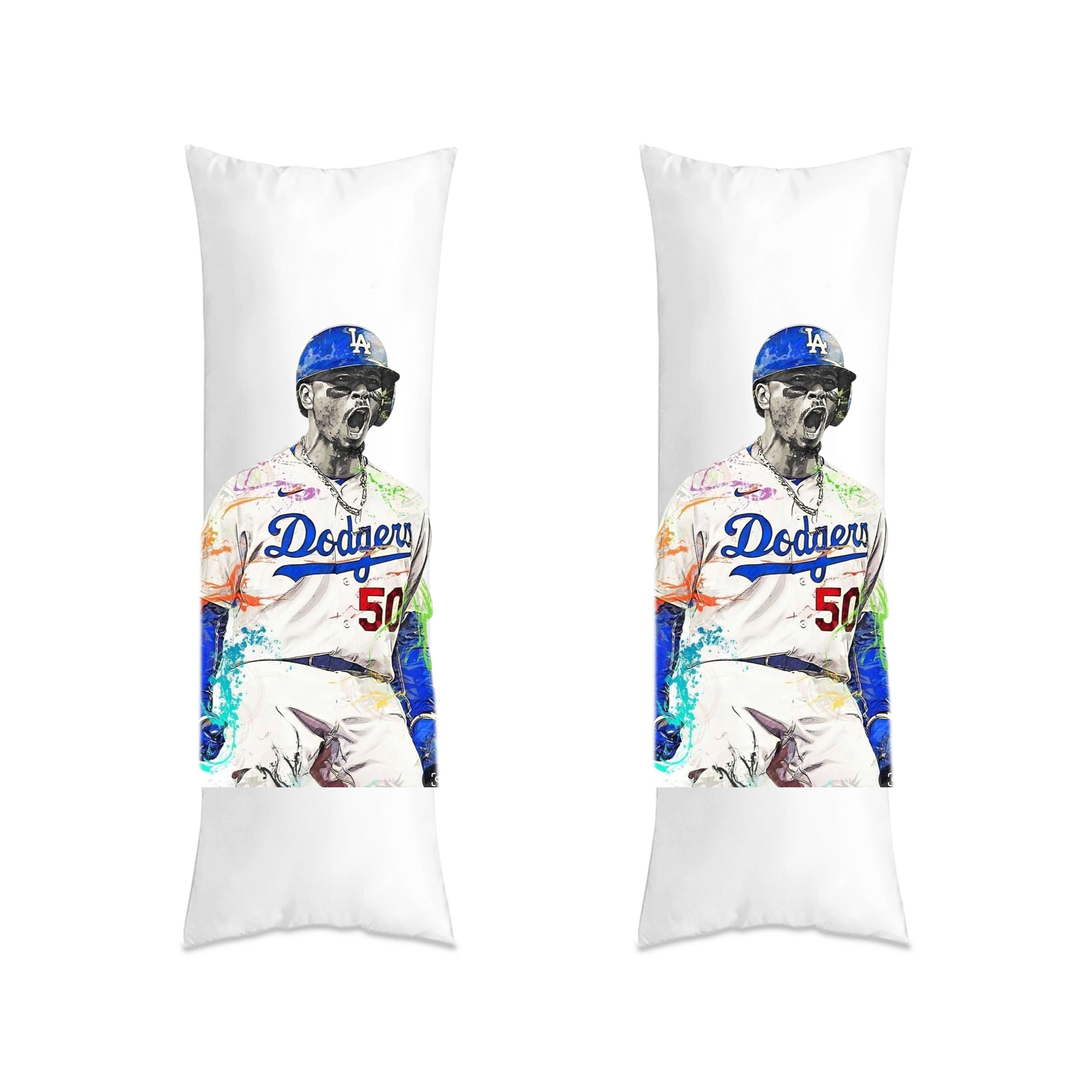  Soft Double-Sided Long Body Pillow Cover, Multiple Sizes, Durable Polyester, Invisible Zipper, Breathable, Easy Care, Wrinkle-Resistant