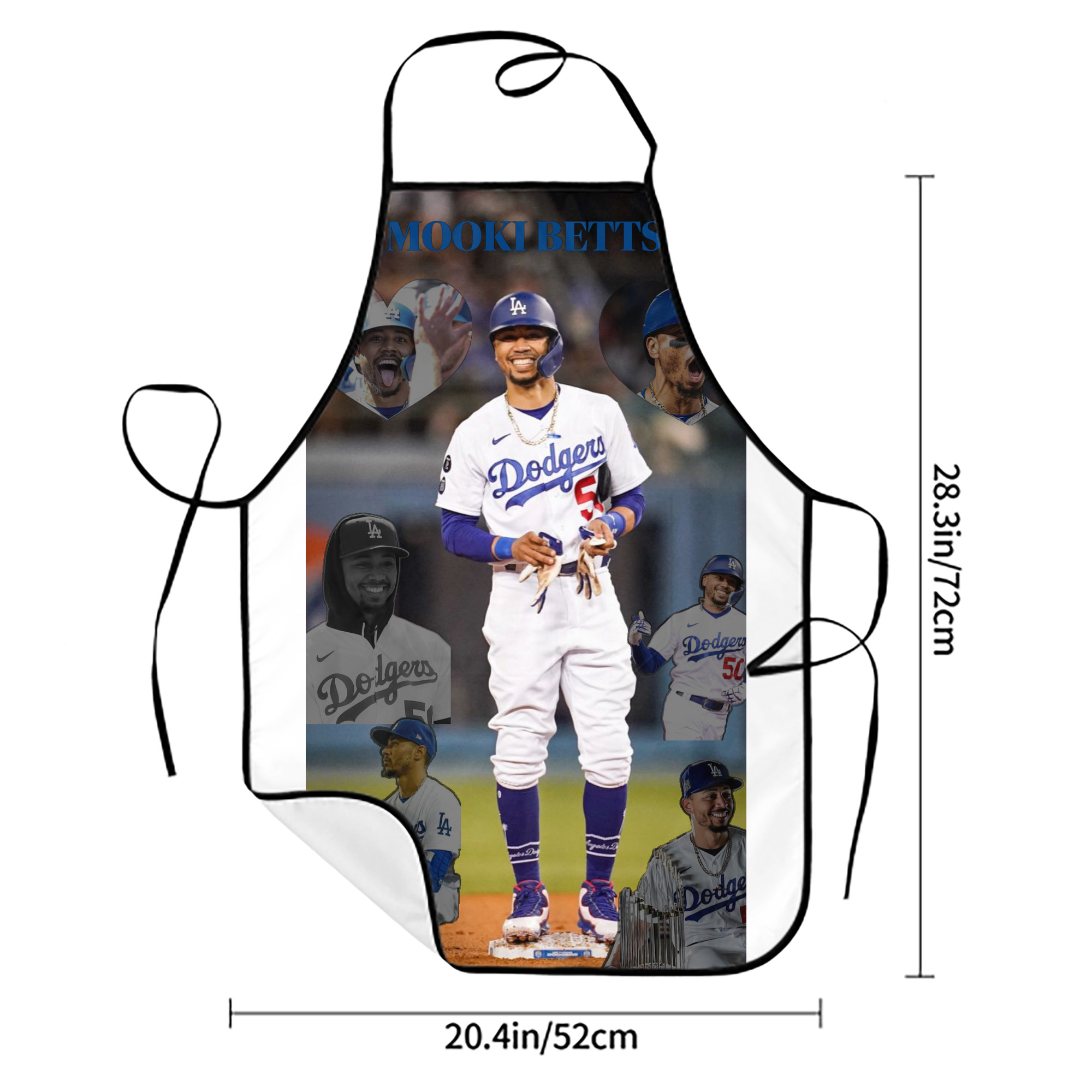  Stain-Resistant Polyester Apron With Pocket – Full Print, Waterproof, Anti-Wrinkle, Anti-Pilling – Ideal For Kitchen, BBQ, Restaurant, Salon & More