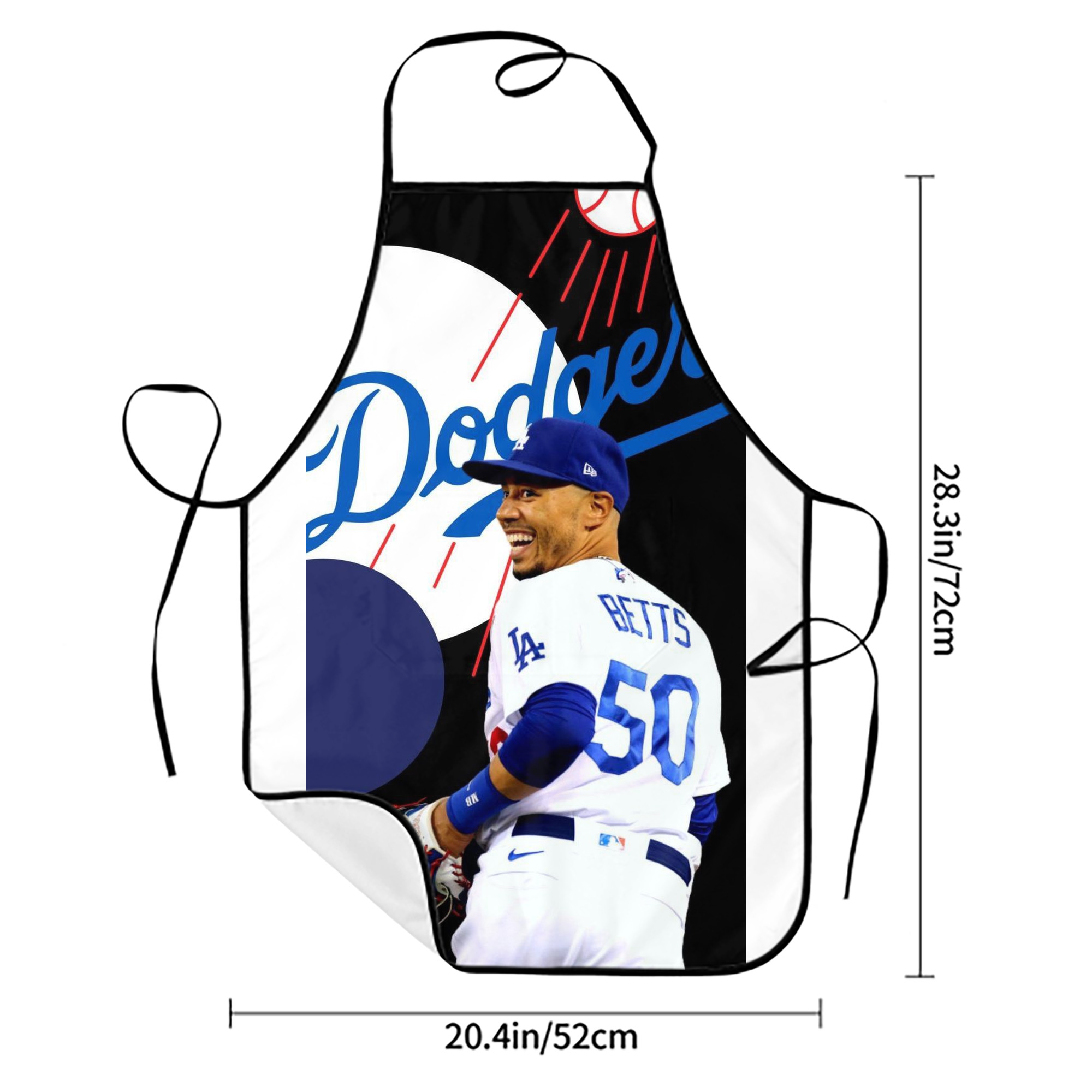  Stain-Resistant Polyester Apron With Pocket – Full Print, Waterproof, Anti-Wrinkle, Anti-Pilling – Ideal For Kitchen, BBQ, Restaurant, Salon & More