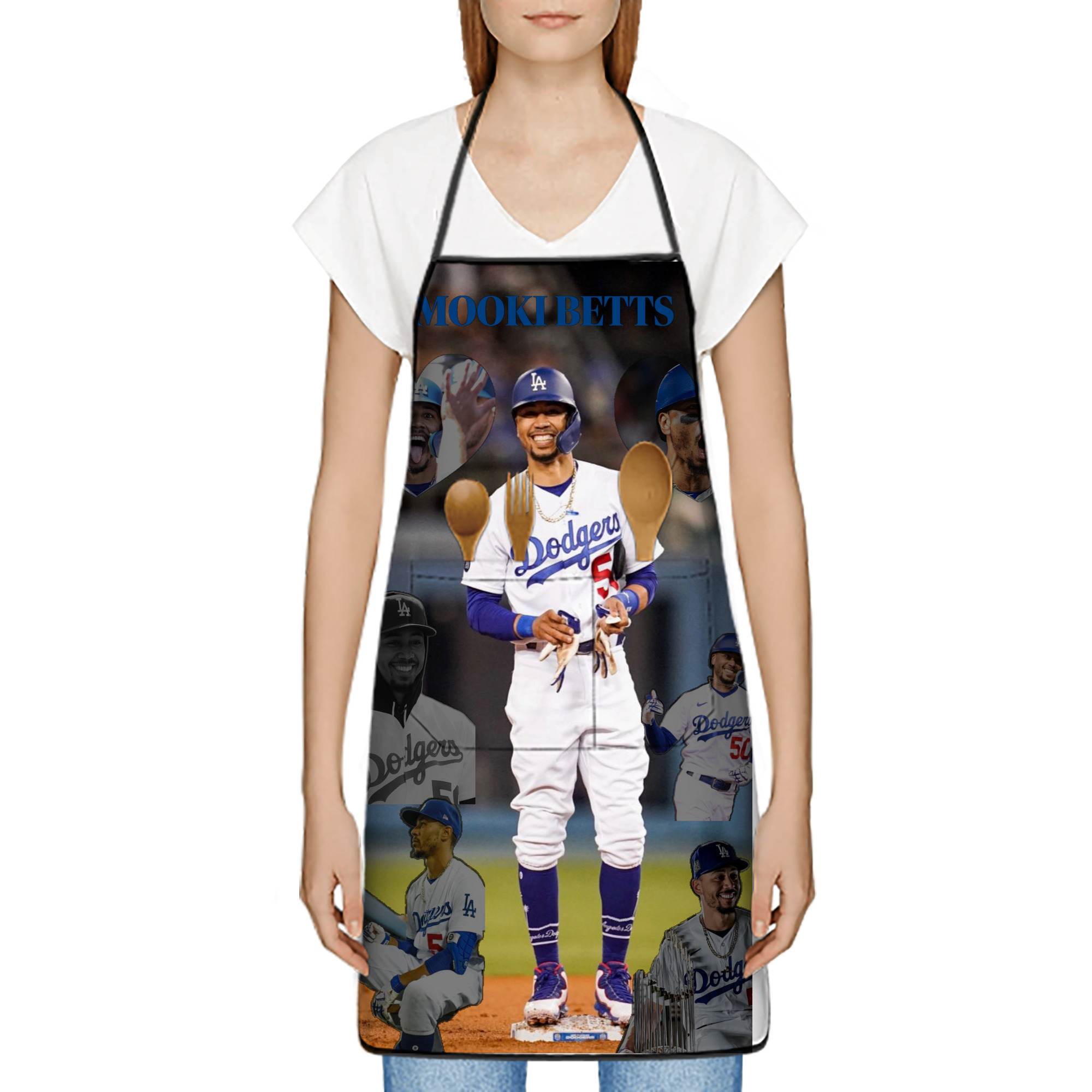  Stain-Resistant Polyester Apron With Pocket – Full Print, Waterproof, Anti-Wrinkle, Anti-Pilling – Ideal For Kitchen, BBQ, Restaurant, Salon & More