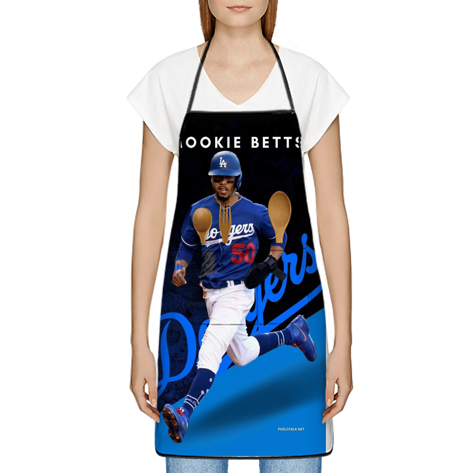  Stain-Resistant Polyester Apron With Pocket – Full Print, Waterproof, Anti-Wrinkle, Anti-Pilling – Ideal For Kitchen, BBQ, Restaurant, Salon & More