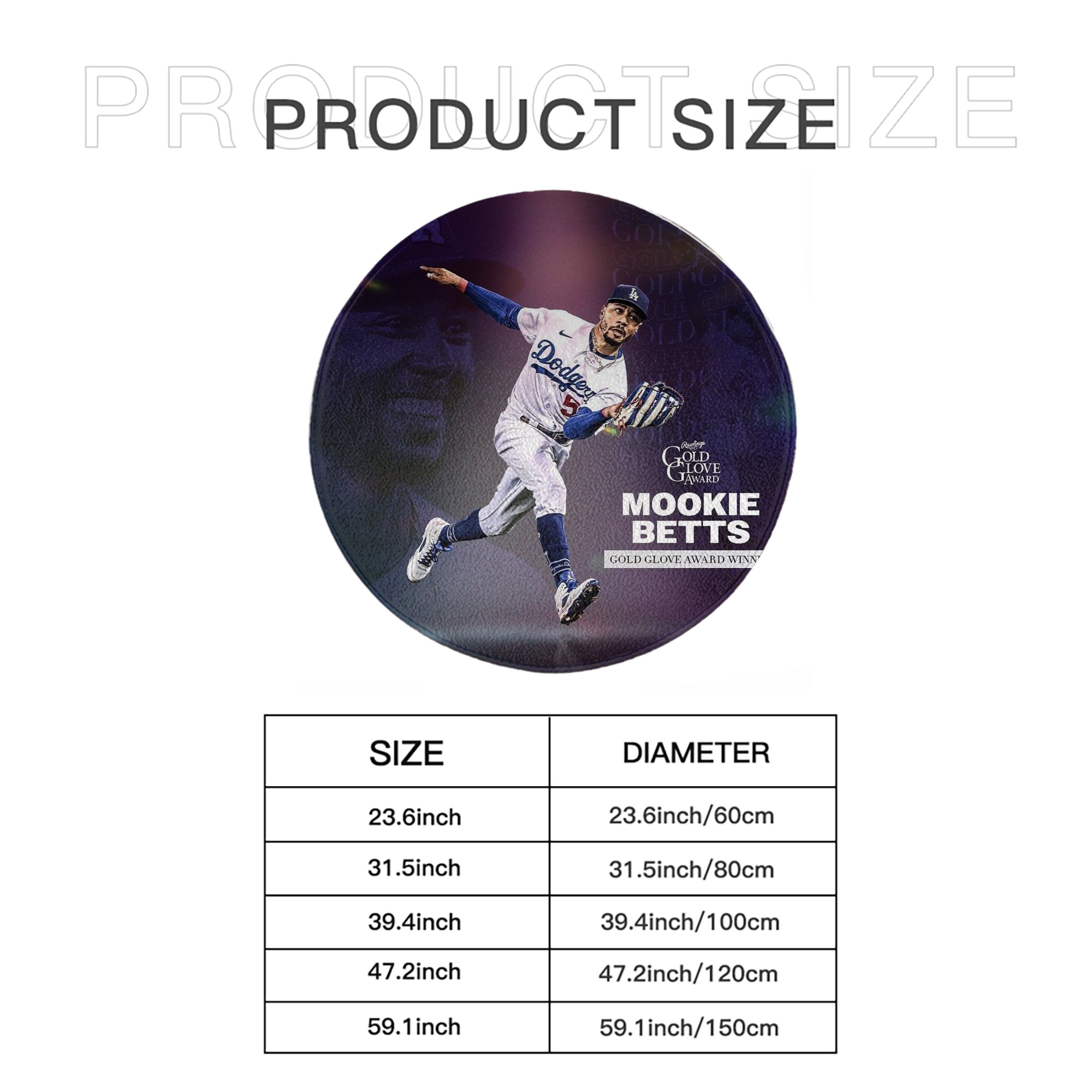  Round Floor Mat – Soft Flannel & High-Density Sponge Core – Non-Slip Dot Backing – Durable Stitched Edges – Quick-Dry & Breathable – Perfect For Home, Bathroom & Living Room