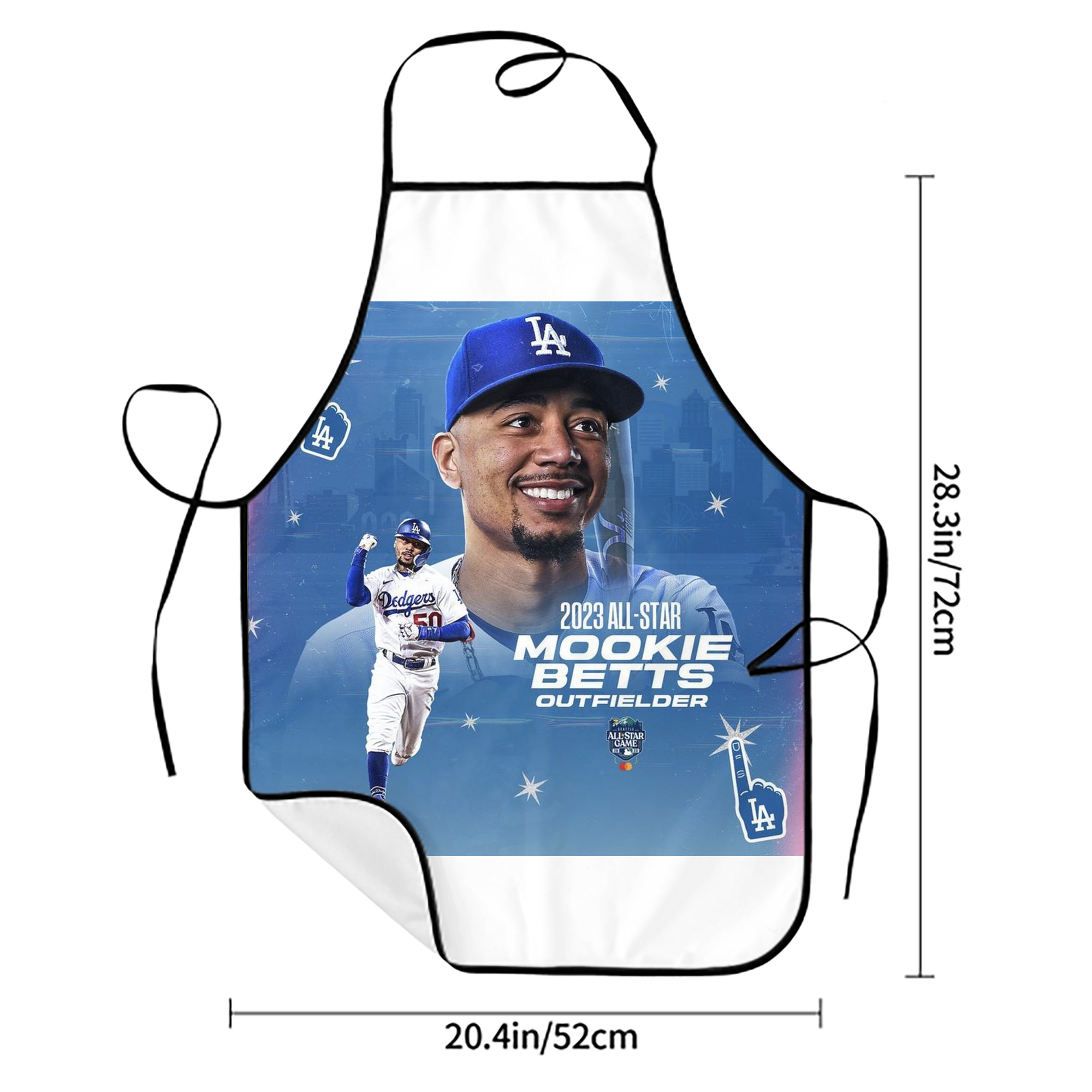  Stain-Resistant Polyester Apron With Pocket – Full Print, Waterproof, Anti-Wrinkle, Anti-Pilling – Ideal For Kitchen, BBQ, Restaurant, Salon & More