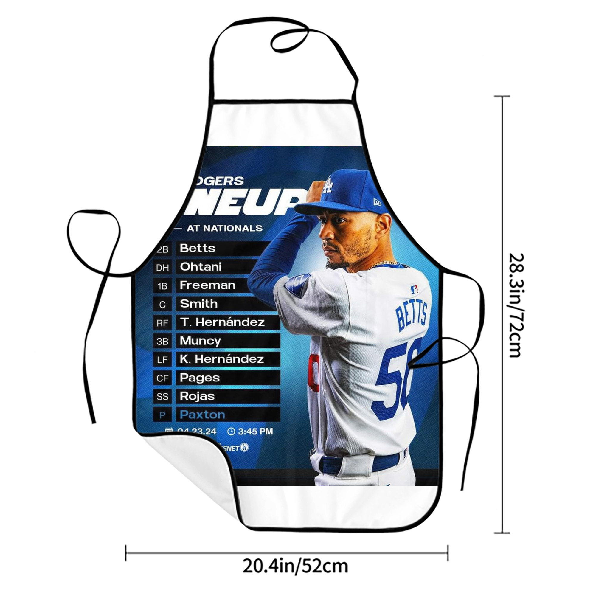  Stain-Resistant Polyester Apron With Pocket – Full Print, Waterproof, Anti-Wrinkle, Anti-Pilling – Ideal For Kitchen, BBQ, Restaurant, Salon & More