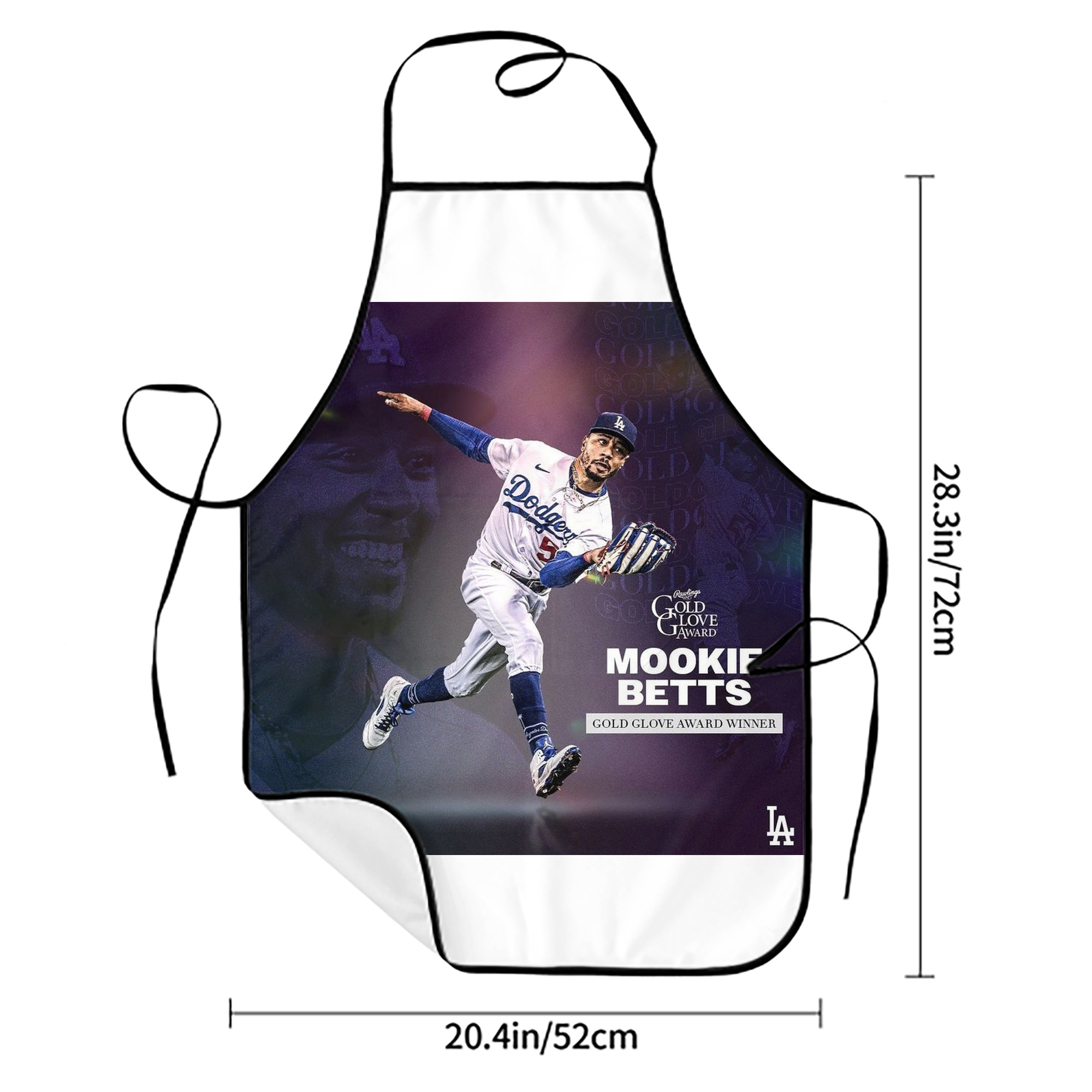  Stain-Resistant Polyester Apron With Pocket – Full Print, Waterproof, Anti-Wrinkle, Anti-Pilling – Ideal For Kitchen, BBQ, Restaurant, Salon & More