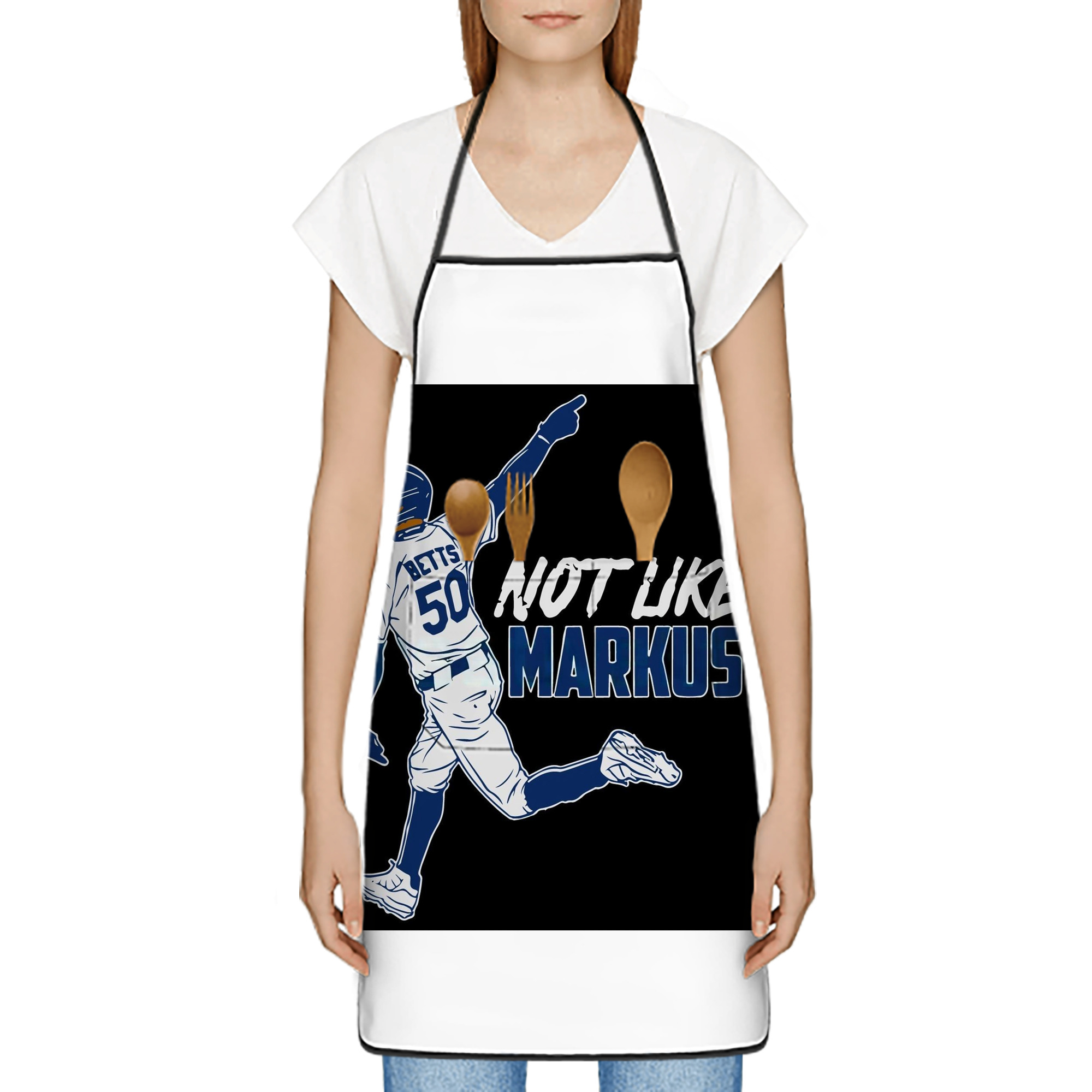  Stain-Resistant Polyester Apron With Pocket – Full Print, Waterproof, Anti-Wrinkle, Anti-Pilling – Ideal For Kitchen, BBQ, Restaurant, Salon & More