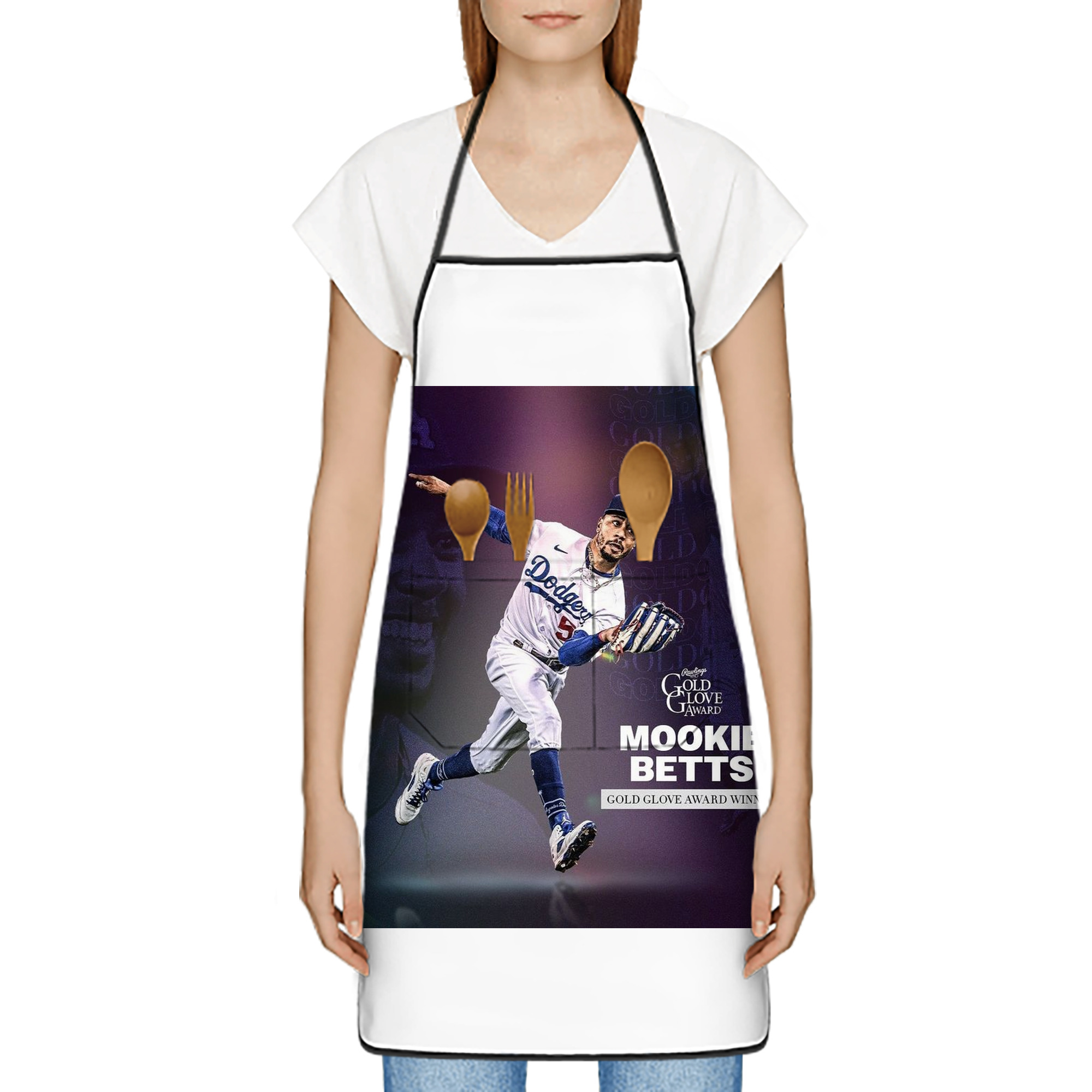  Stain-Resistant Polyester Apron With Pocket – Full Print, Waterproof, Anti-Wrinkle, Anti-Pilling – Ideal For Kitchen, BBQ, Restaurant, Salon & More