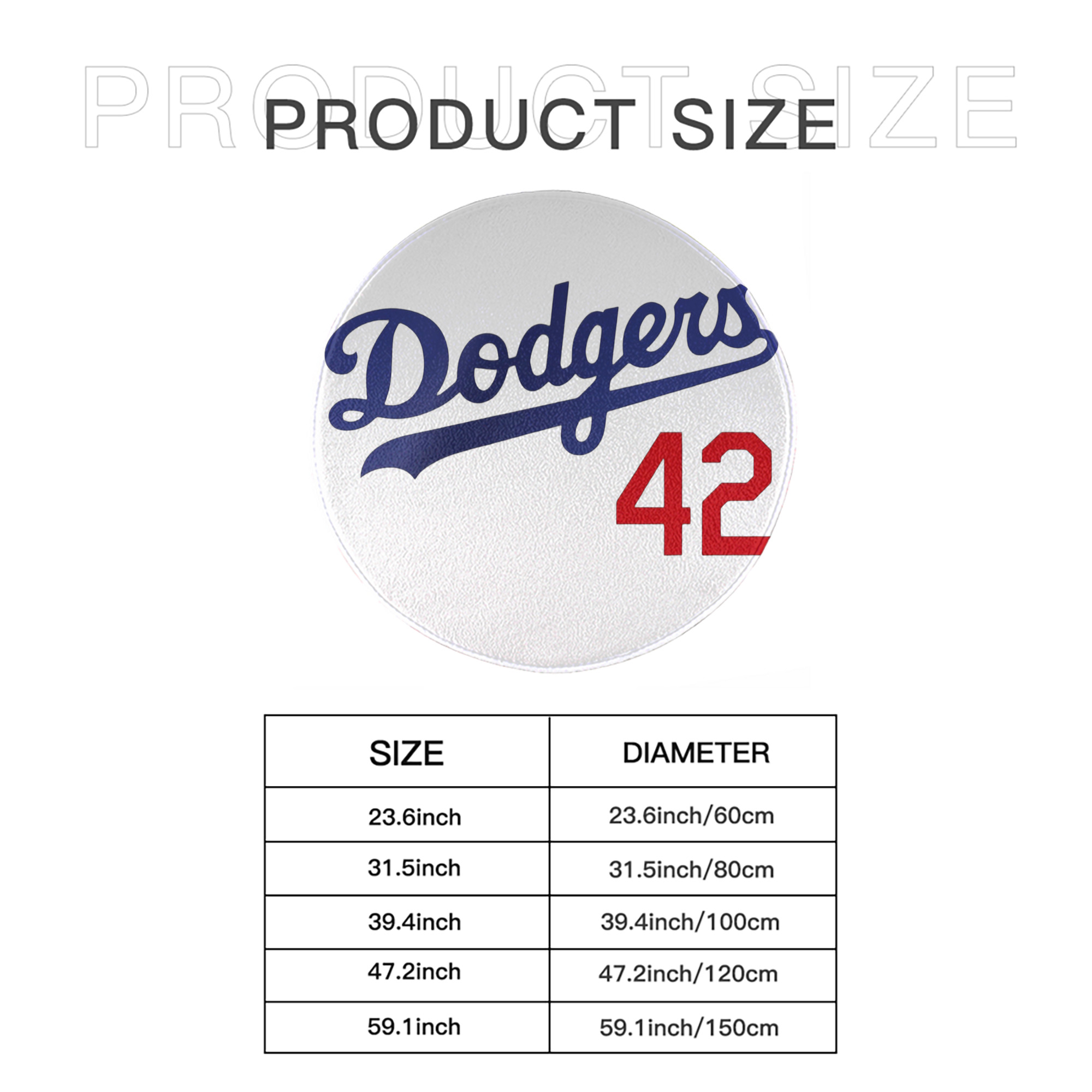  Round Floor Mat – Soft Flannel & High-Density Sponge Core – Non-Slip Dot Backing – Durable Stitched Edges – Quick-Dry & Breathable – Perfect For Home, Bathroom & Living Room