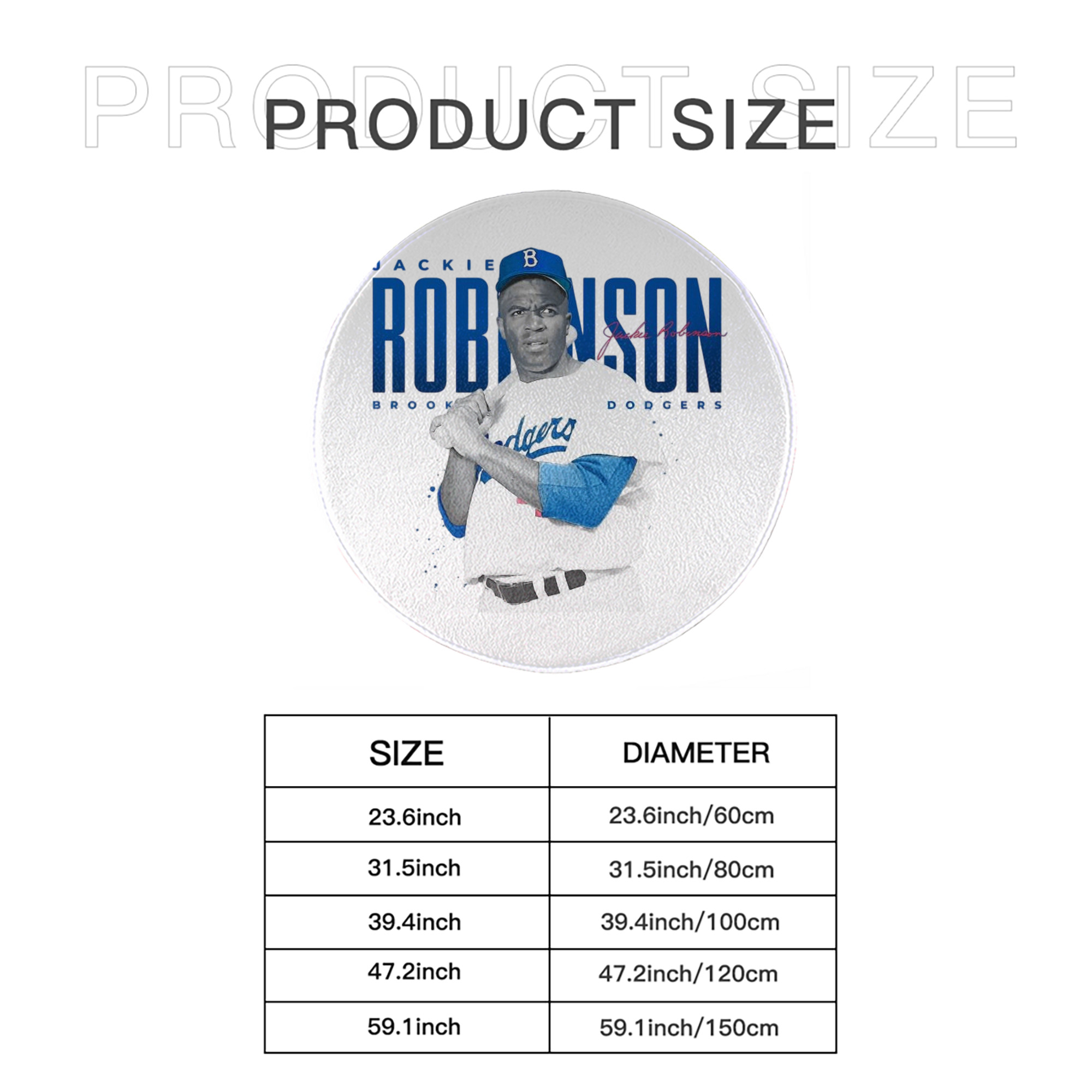  Round Floor Mat – Soft Flannel & High-Density Sponge Core – Non-Slip Dot Backing – Durable Stitched Edges – Quick-Dry & Breathable – Perfect For Home, Bathroom & Living Room