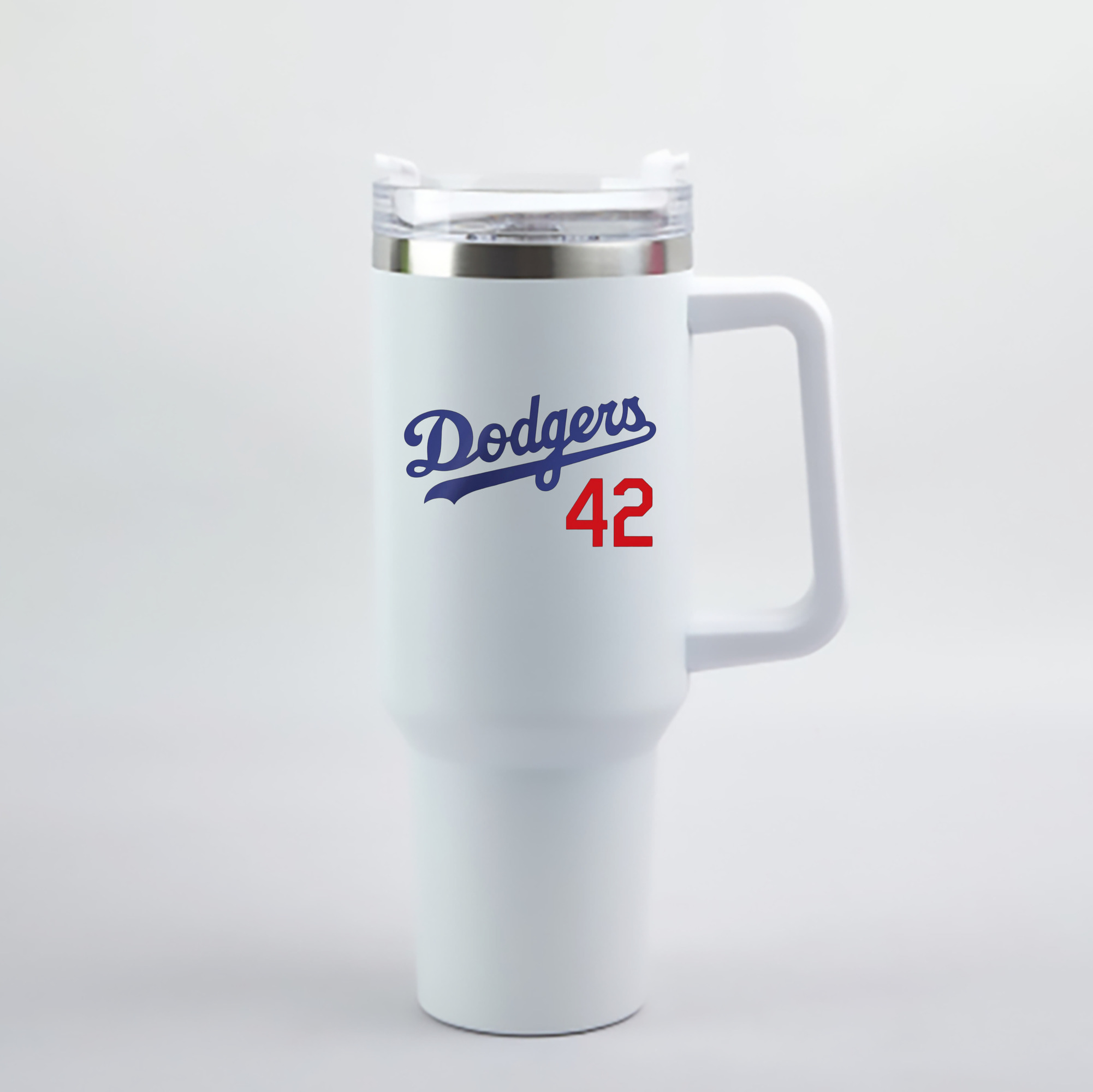  40oz Handle Car Cup With Crystal Sticker Design – Durable Stainless Steel Travel Mug With Reusable Straw – Double Wall Insulated