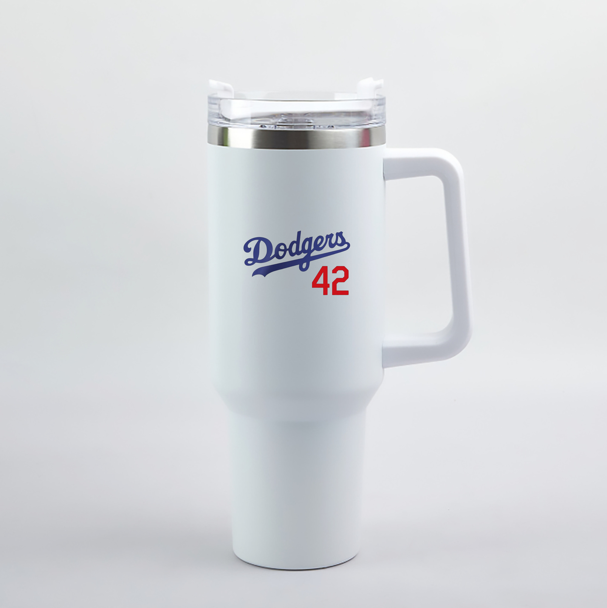  40oz Handle Car Tumbler – Durable Stainless Steel Travel Mug With UV Print – Double Wall Insulated, Fits Most Car Cup Holders