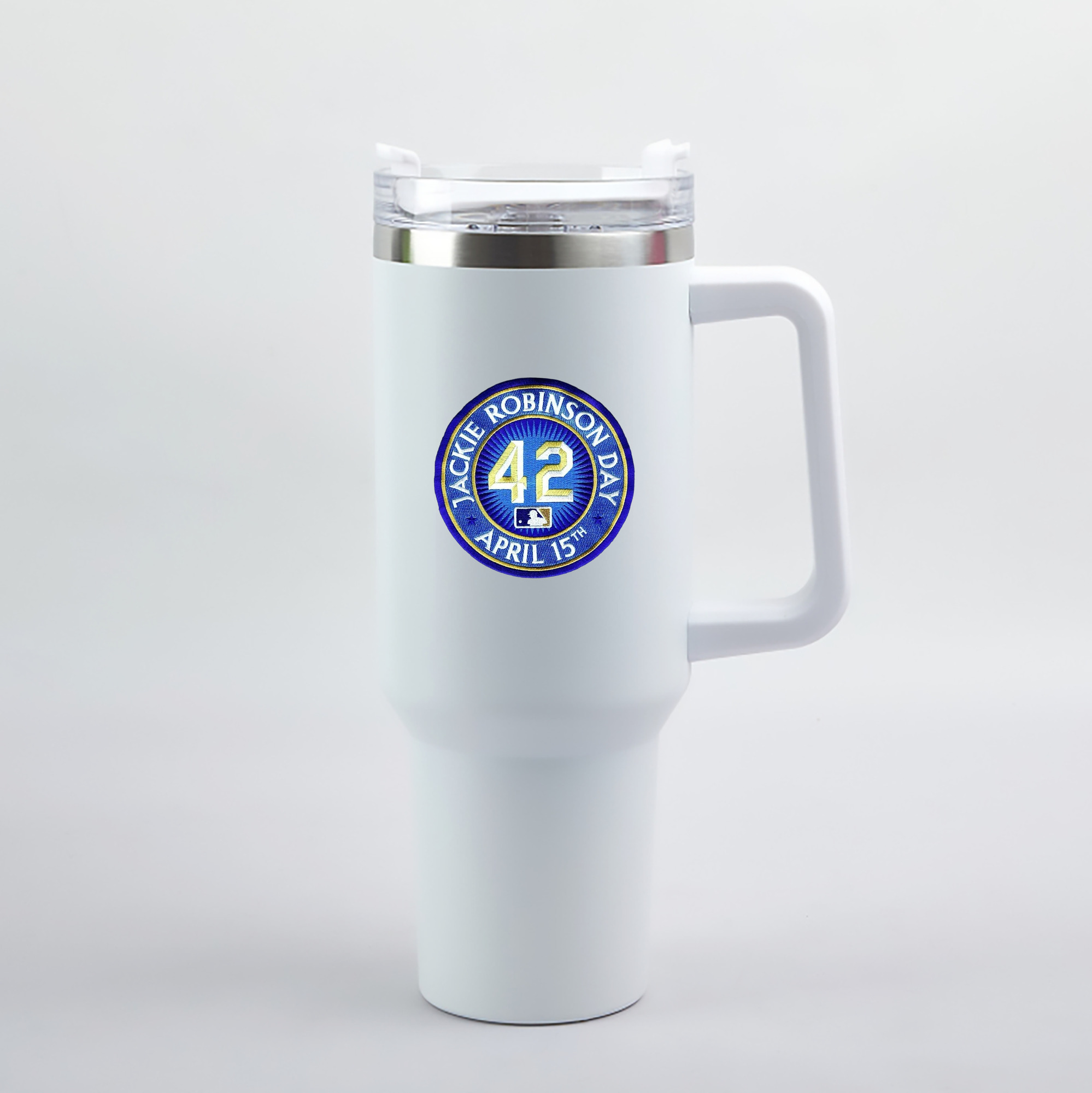  40oz Handle Car Tumbler – Durable Stainless Steel Travel Mug With UV Print – Double Wall Insulated, Fits Most Car Cup Holders