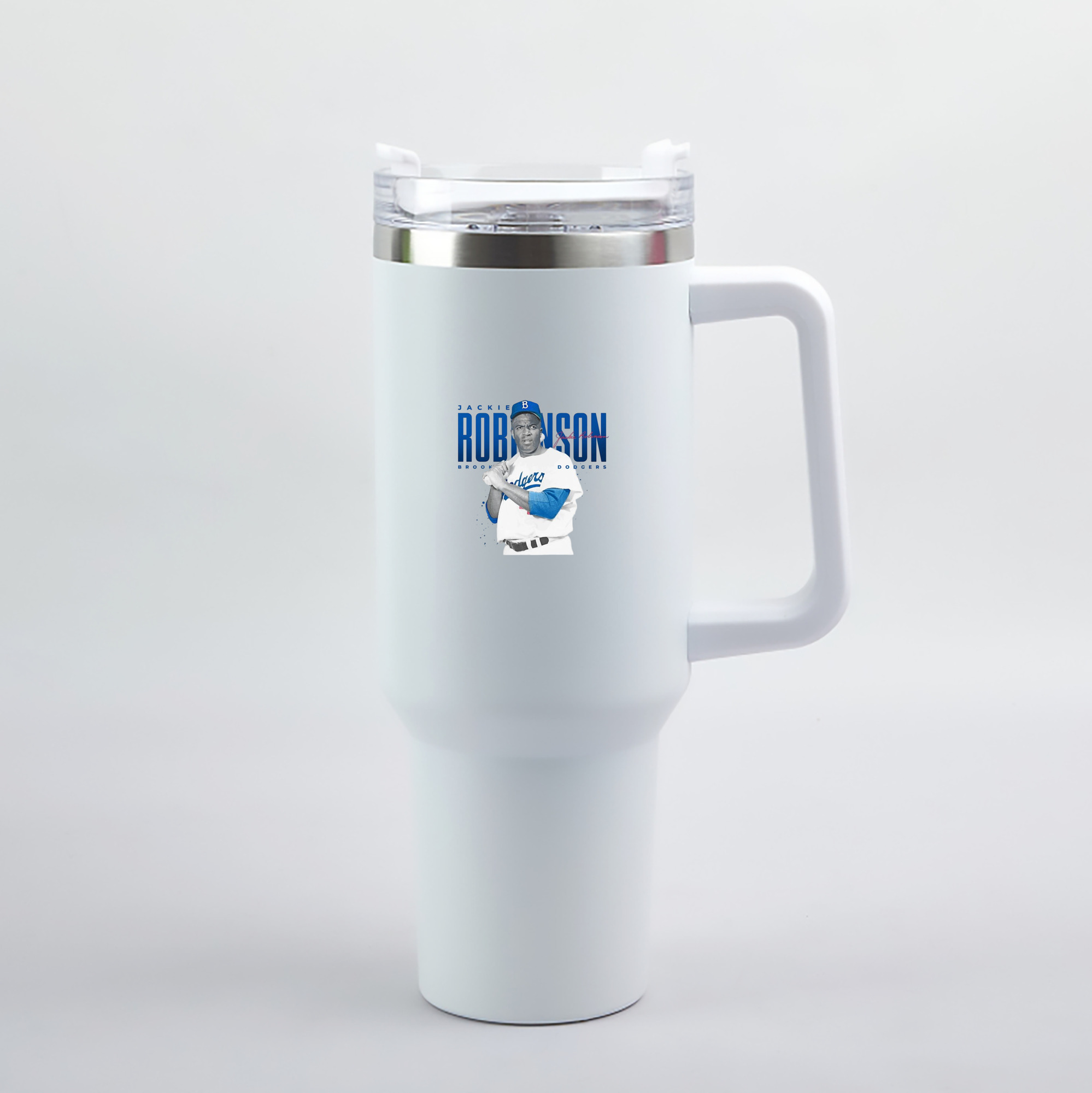  40oz Handle Car Tumbler – Durable Stainless Steel Travel Mug With UV Print – Double Wall Insulated, Fits Most Car Cup Holders